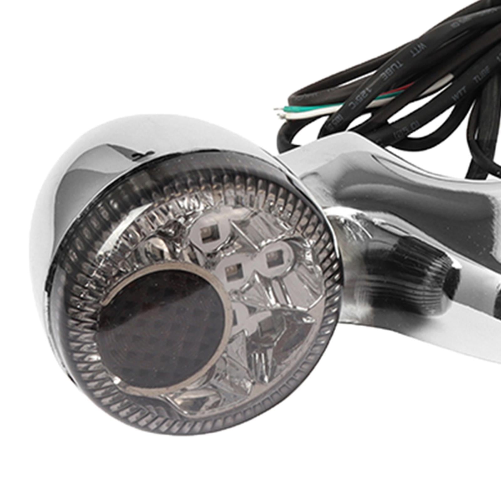 Turn Signal LED Light Bar Replaces for Harley Road Glide Stylish Silver