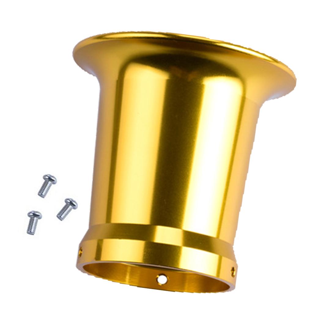 50mm Carburetor Air Filter Cup for PWK PE VM Replace Parts Aluminum  Gold 