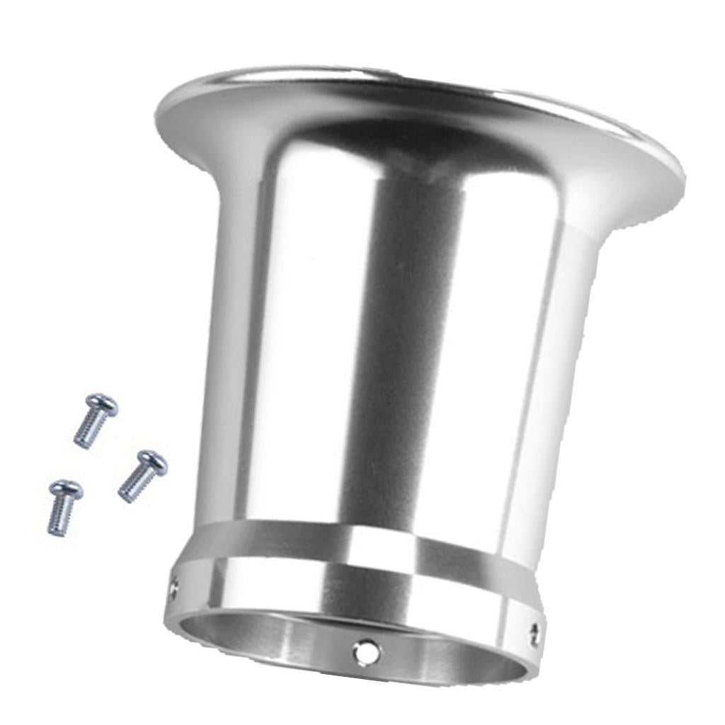 50mm Carburetor Air Filter Cup for PWK PE VM Replace Parts Aluminum  Silver 