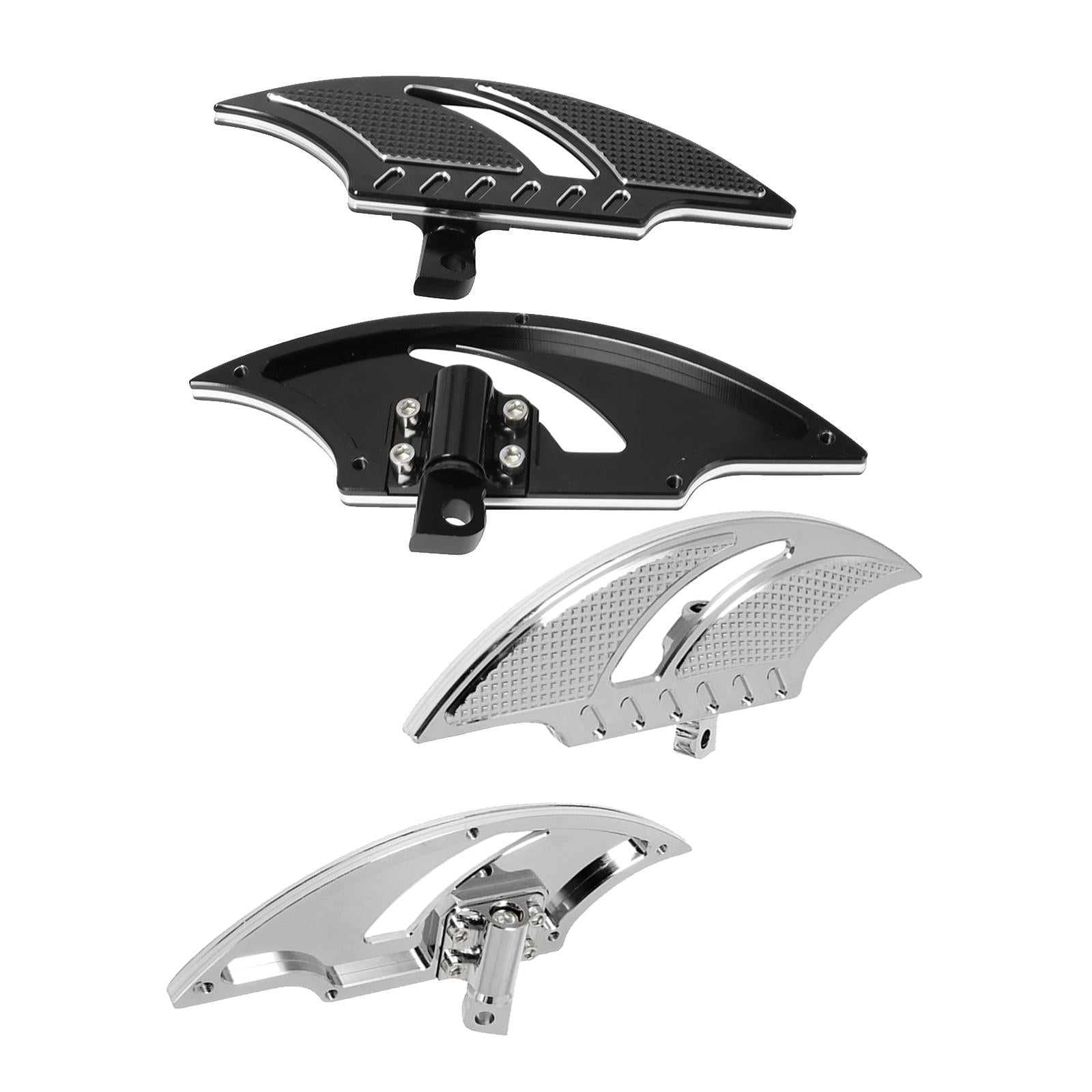 Motorcycle Foot Pegs Floorboard Pedals for Harley 883 1200 Touring Parts Acc Black 