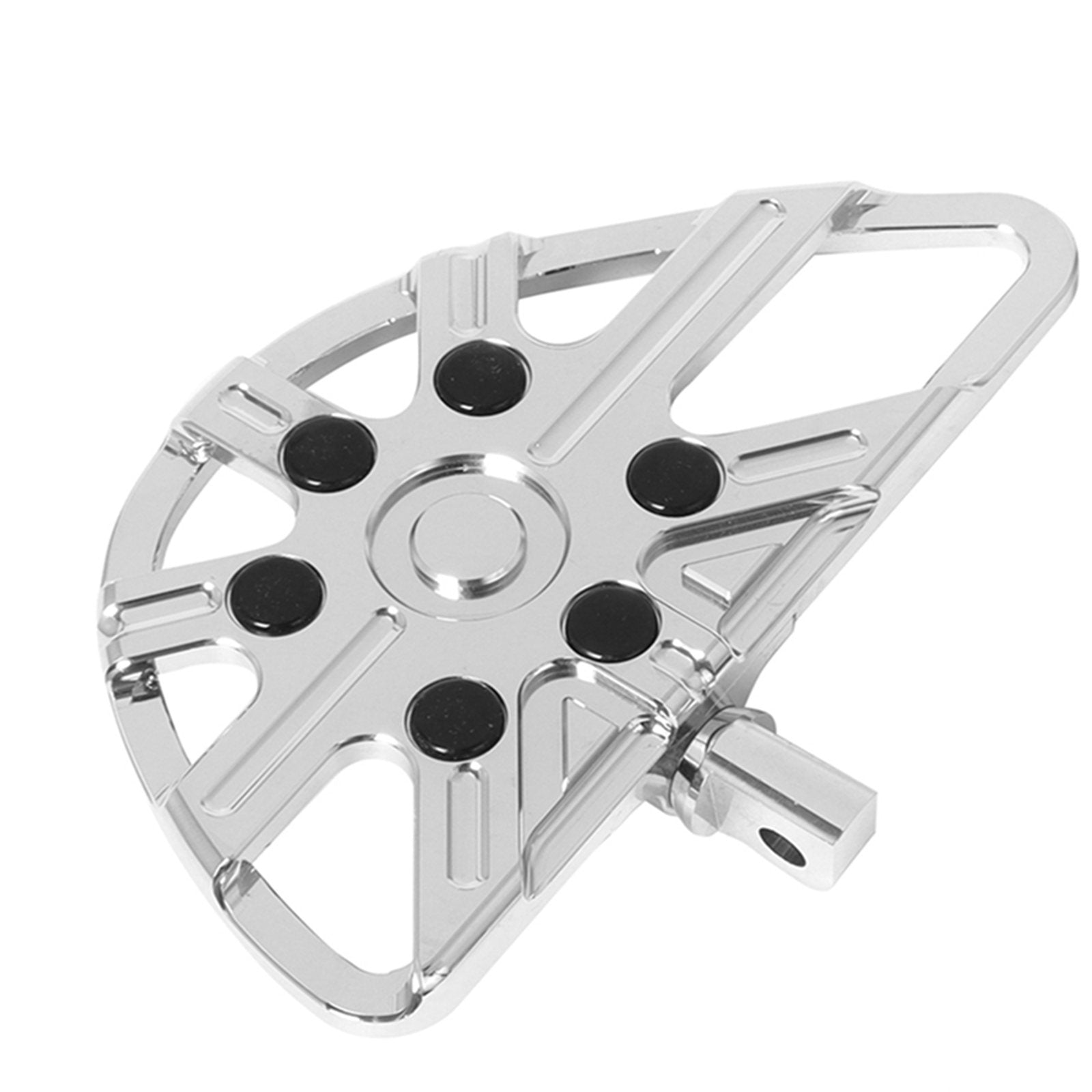 Motorcycle Foot Pegs Rest Footrest Pedals for Harley Touring Electroplate