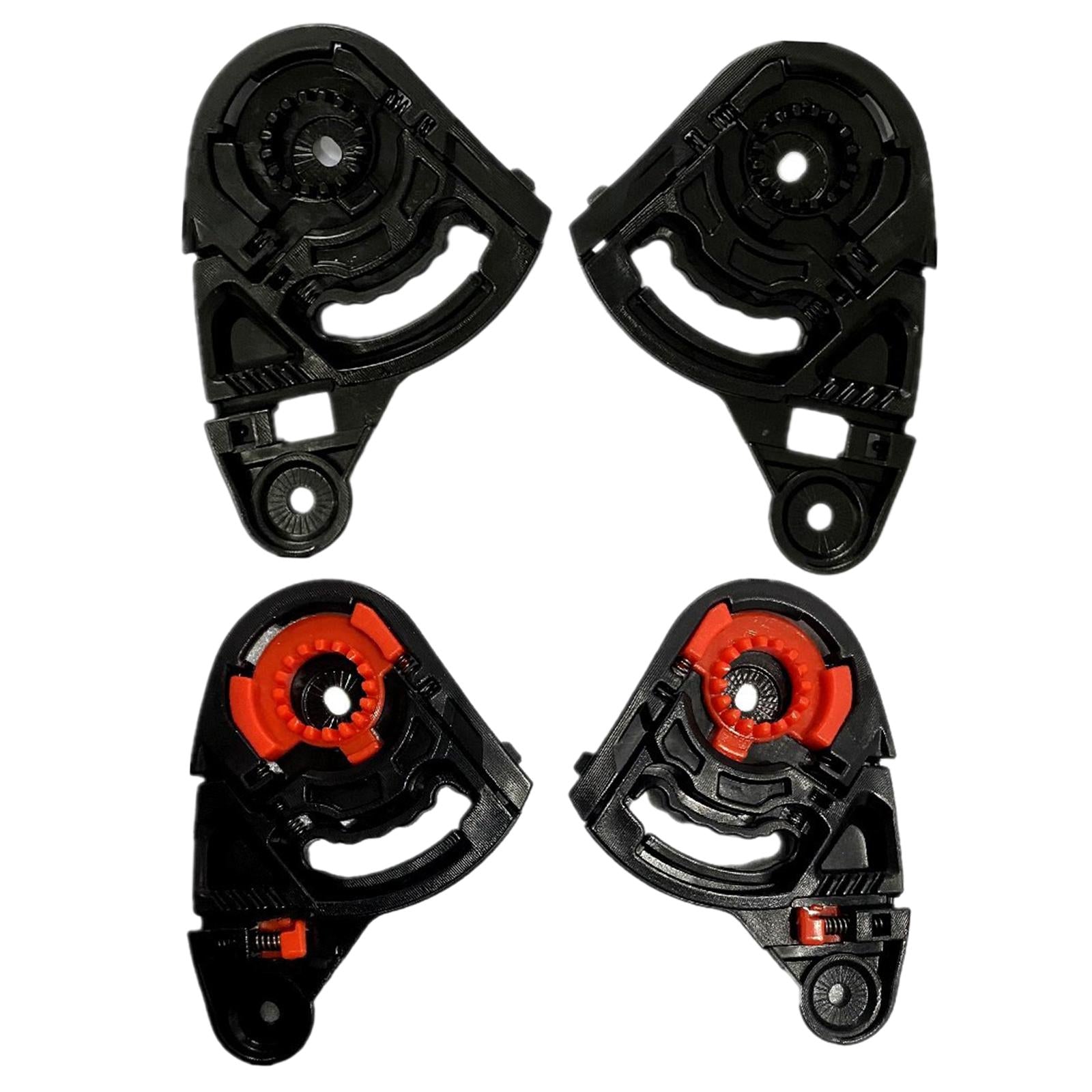 Helmet Gear Plate/Ratchet Set for MT BLADE2 REVENGE2 RAPIDE Motorcycle Black