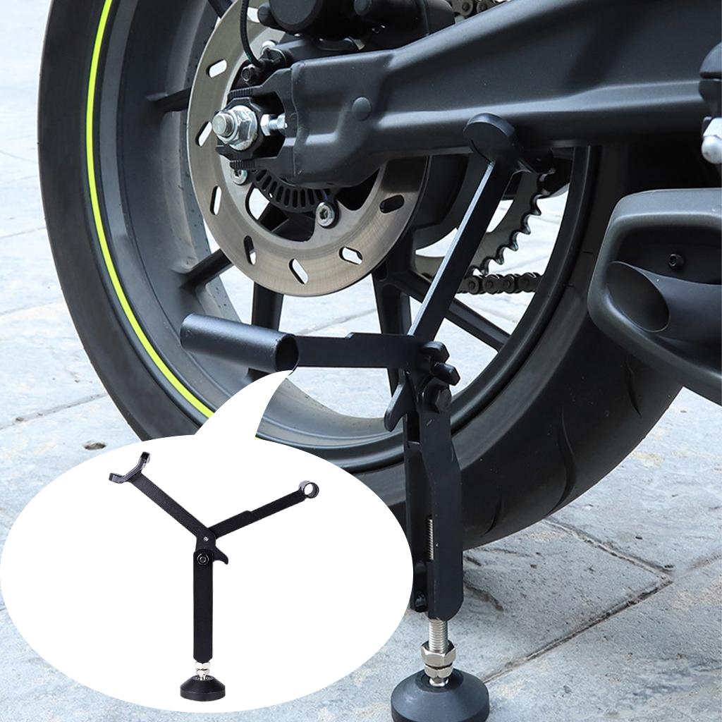 Motorcycle Wheel Lifter Side Stands Kickstand Wheel Support Sturdy Durable