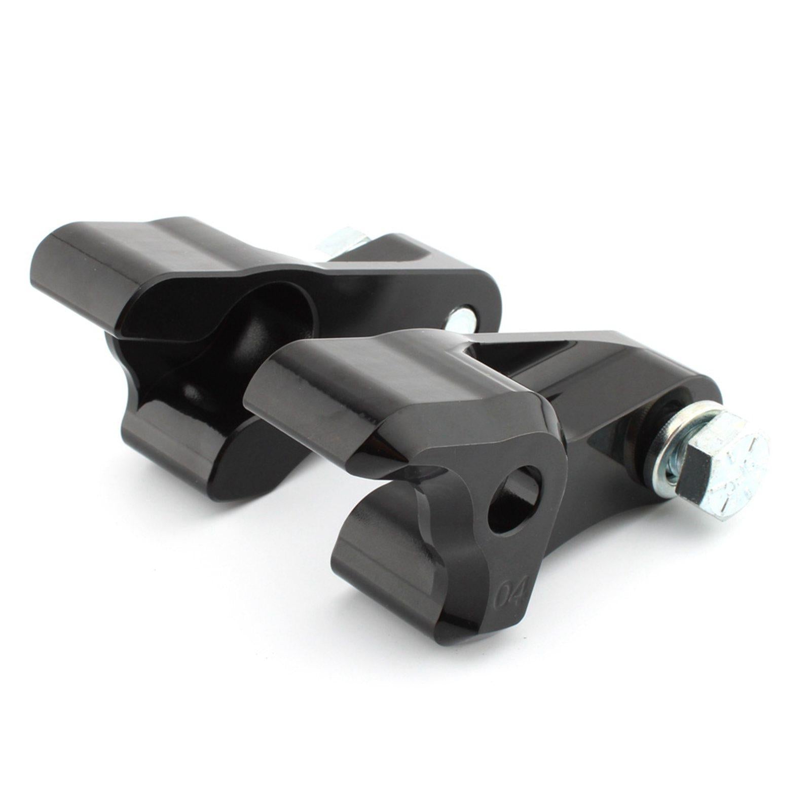 Black Rear Lowering Kit -1 Fit for FLHTCI 09-13 Motorcycle Replace Acc"