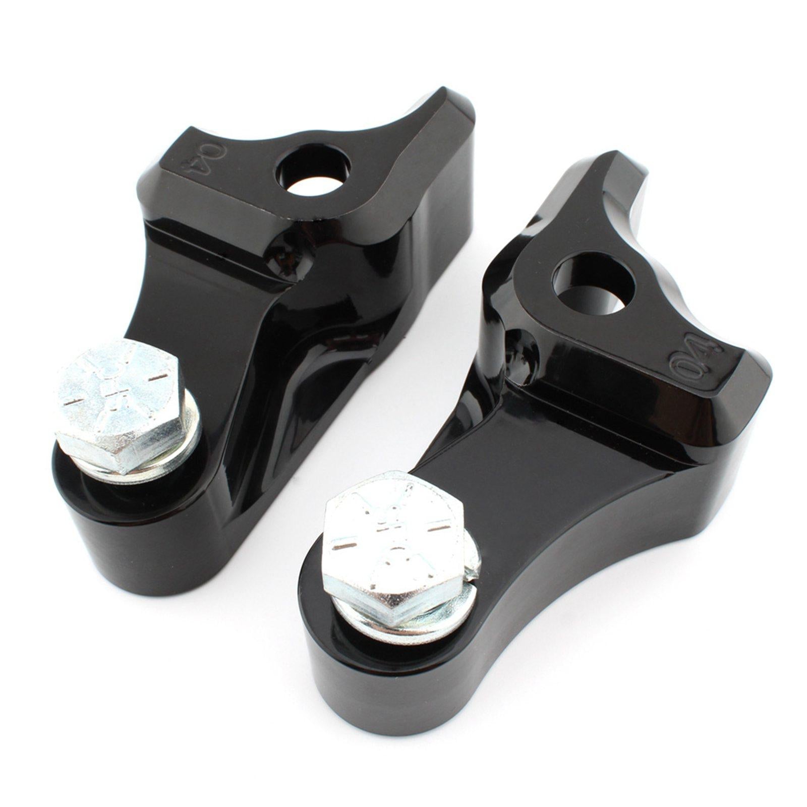 Black Rear Lowering Kit -1 Fit for FLHTCI 09-13 Motorcycle Replace Acc"