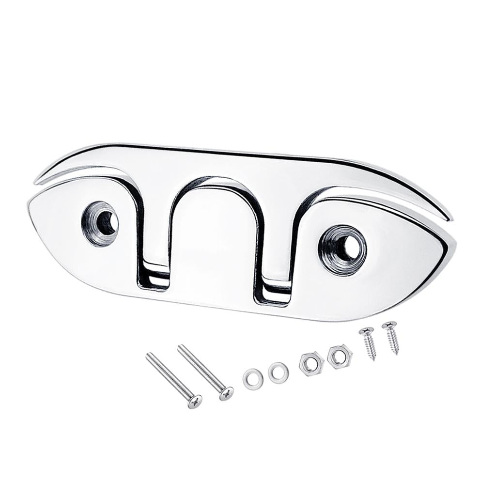 Boat Cleat Easy Installation Yacht Parts Folding Fasteners Fit for Boats