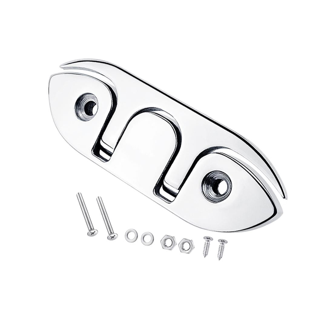 Boat Cleat Easy Installation Yacht Parts Folding Fasteners Fit for Boats