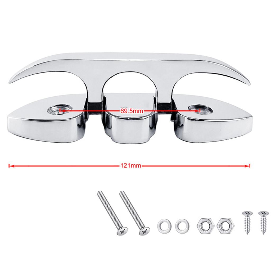 Boat Cleat Easy Installation Yacht Parts Folding Fasteners Fit for Boats