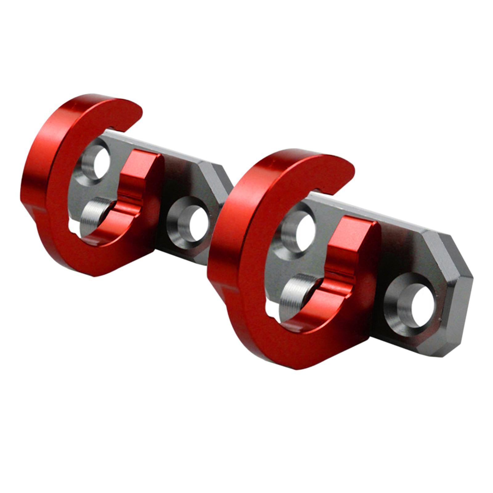 Aluminum Alloy Rear Brake Line Hose Clamp Holder Motorbike Accessories Red