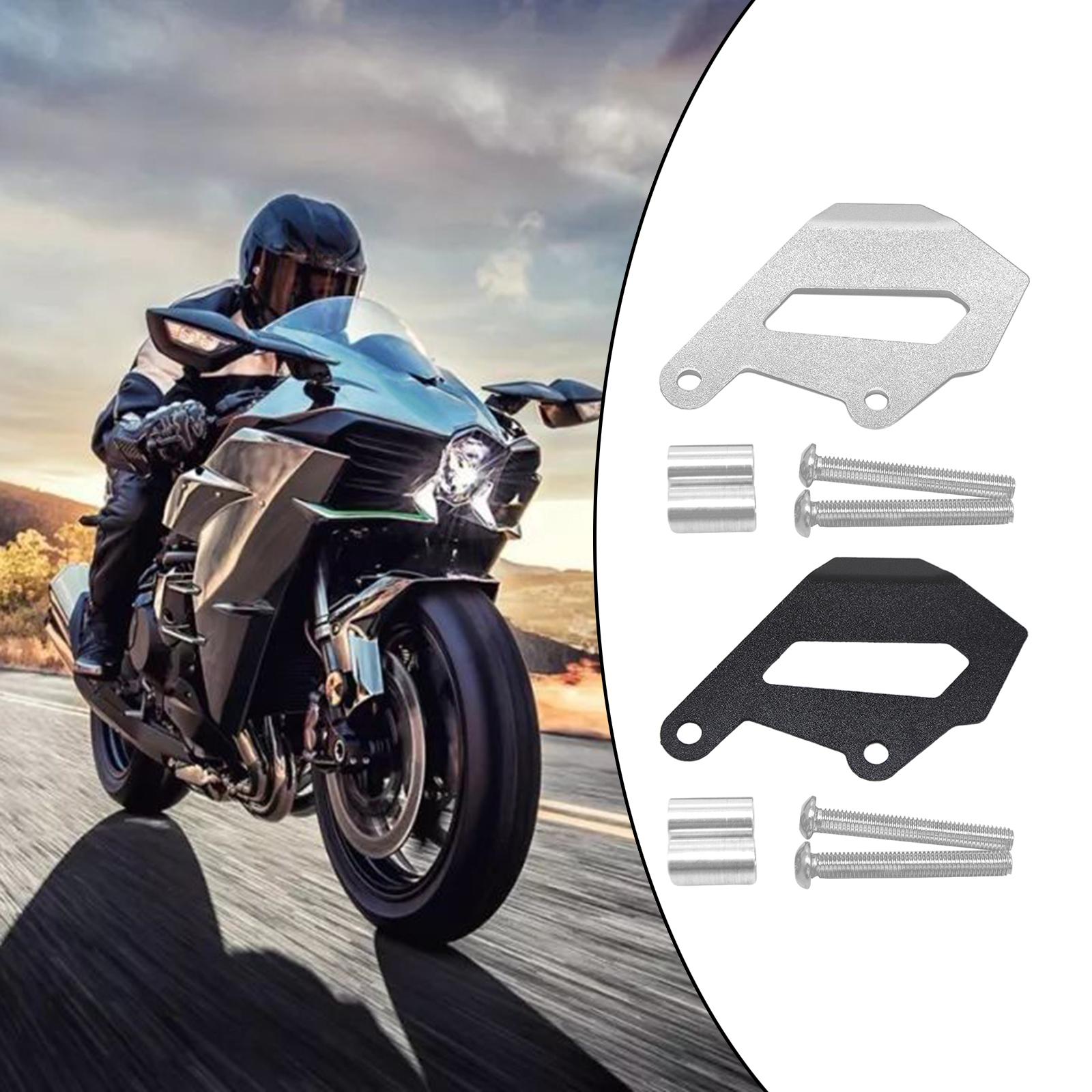 Rear Brake Caliper Cover Compatible Guard for R1200R LC 2015-2016 BMW Silver
