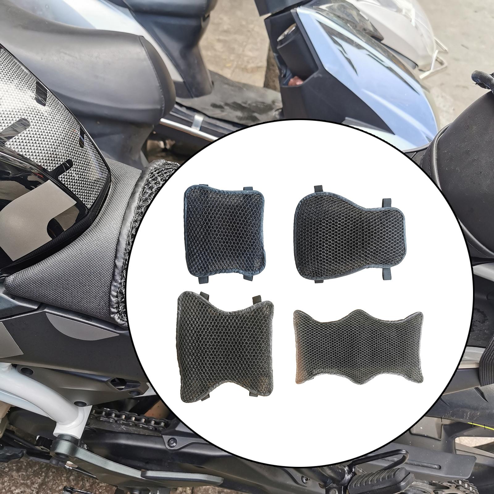 Motorcycle Seat Cushion Anti-Slip Passenger Fit for Touring Motorbike S