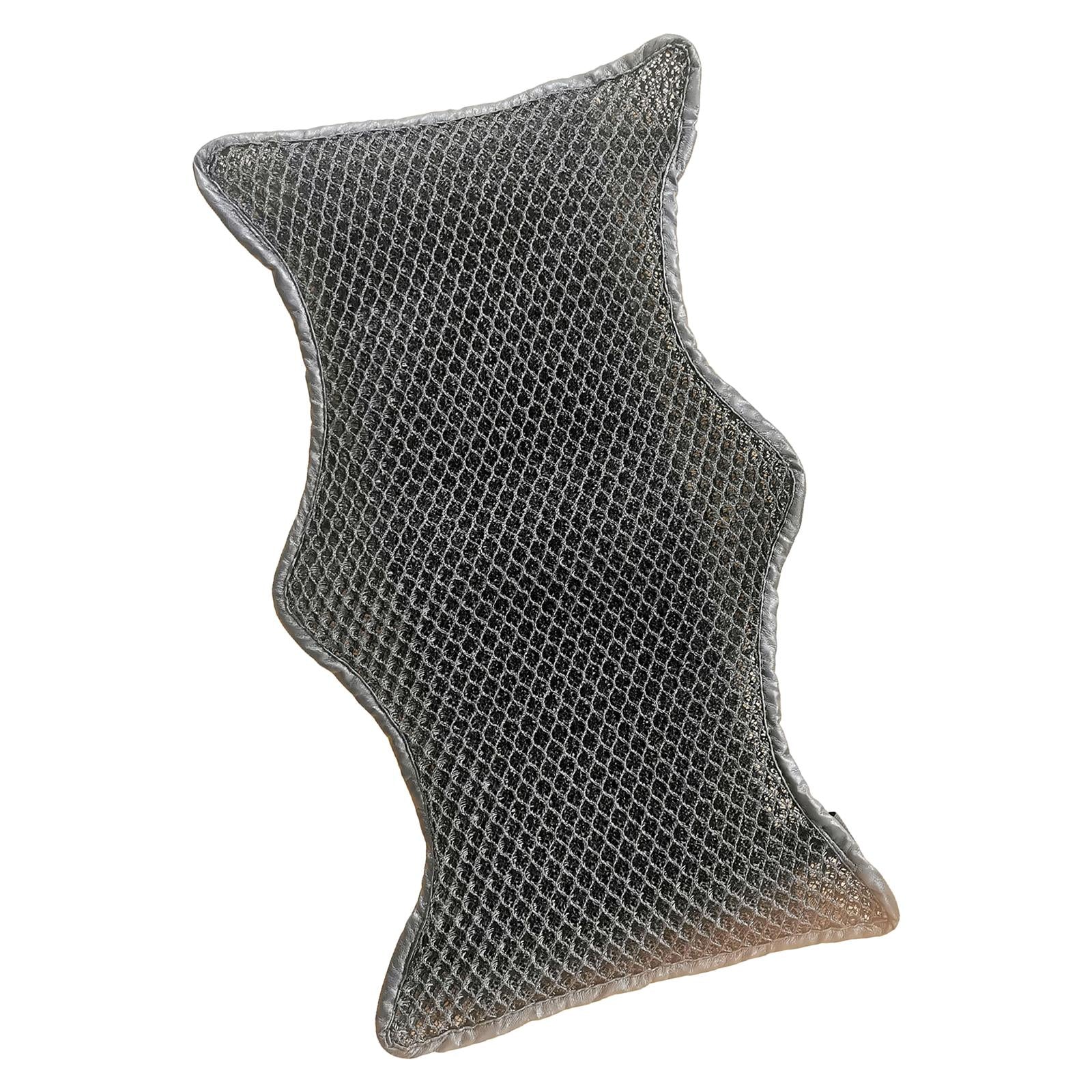 Motorcycle Seat Cushion Anti-Slip Passenger Fit for Touring Motorbike XL