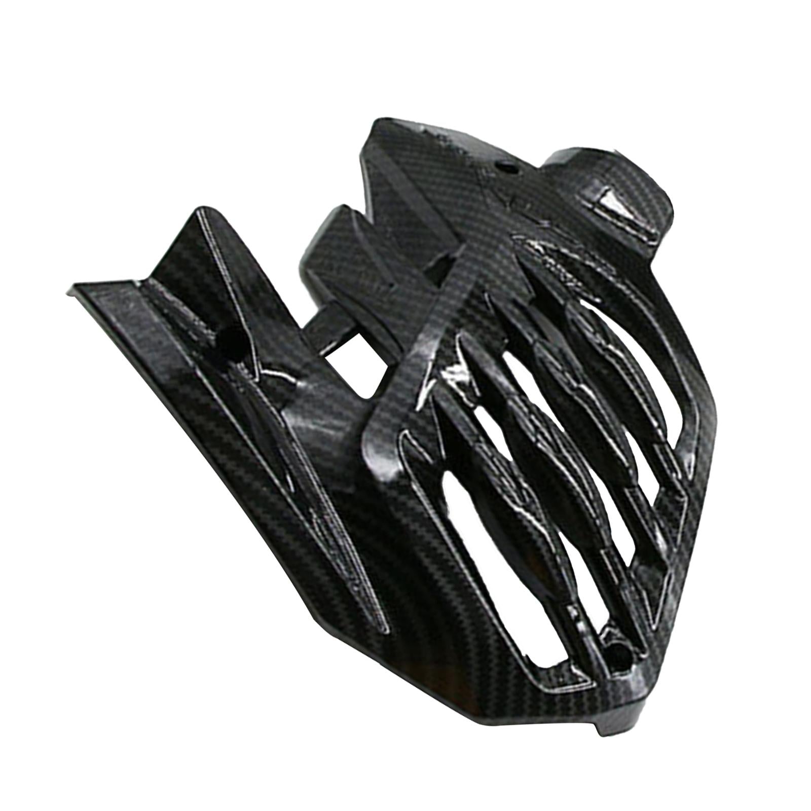 Motorcycle Carbon Fiber Water Tank Guard for Yamaha N Max 155 2020-21 Black