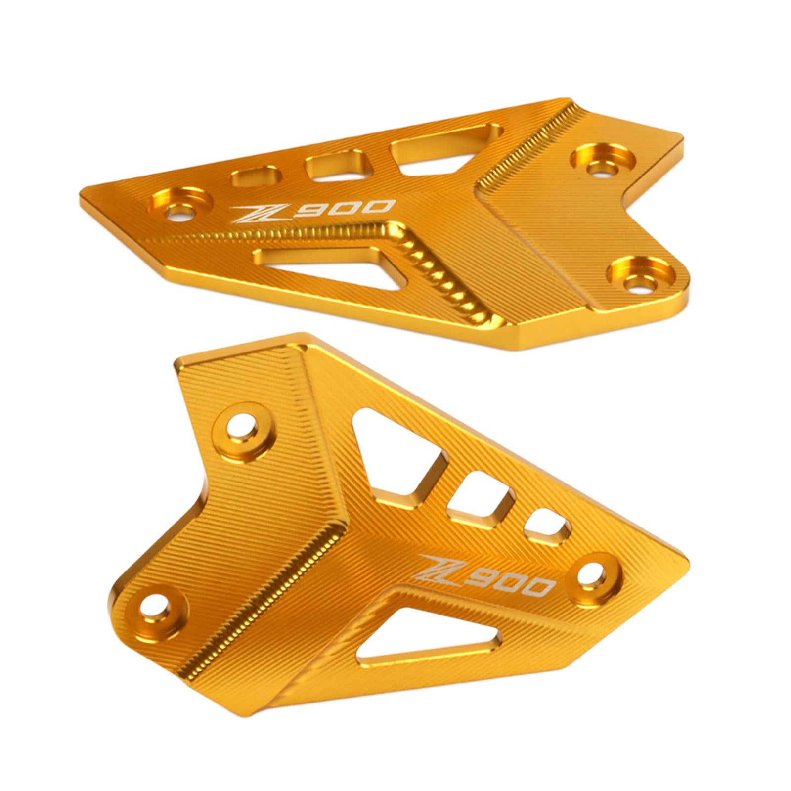 2x Motorcycle Foot Peg Protector Footrest Fits for Kawasaki Z900 Glod 