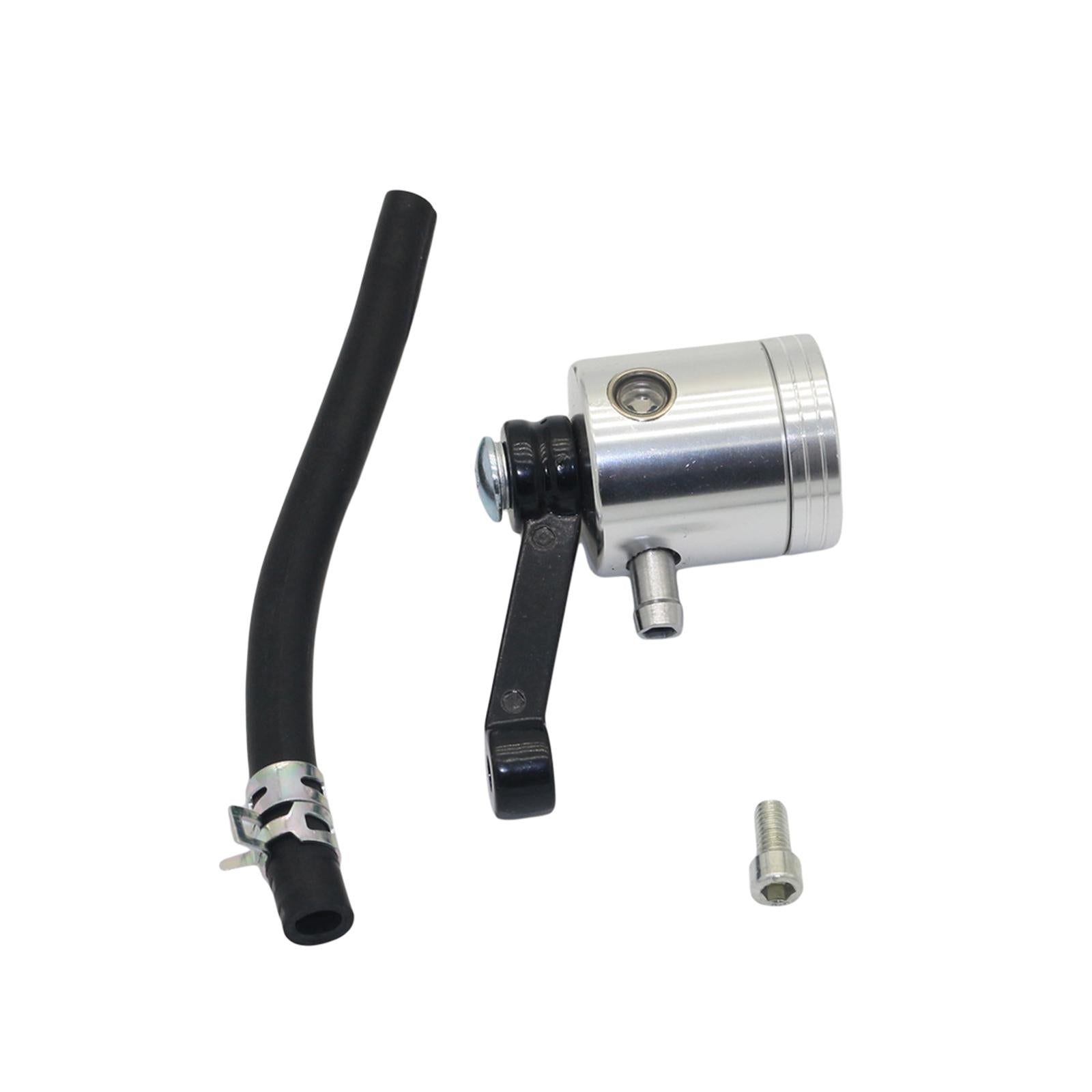 Motorcycle Brake Fluid Reservoir Universal Accessories for Kawasaki White