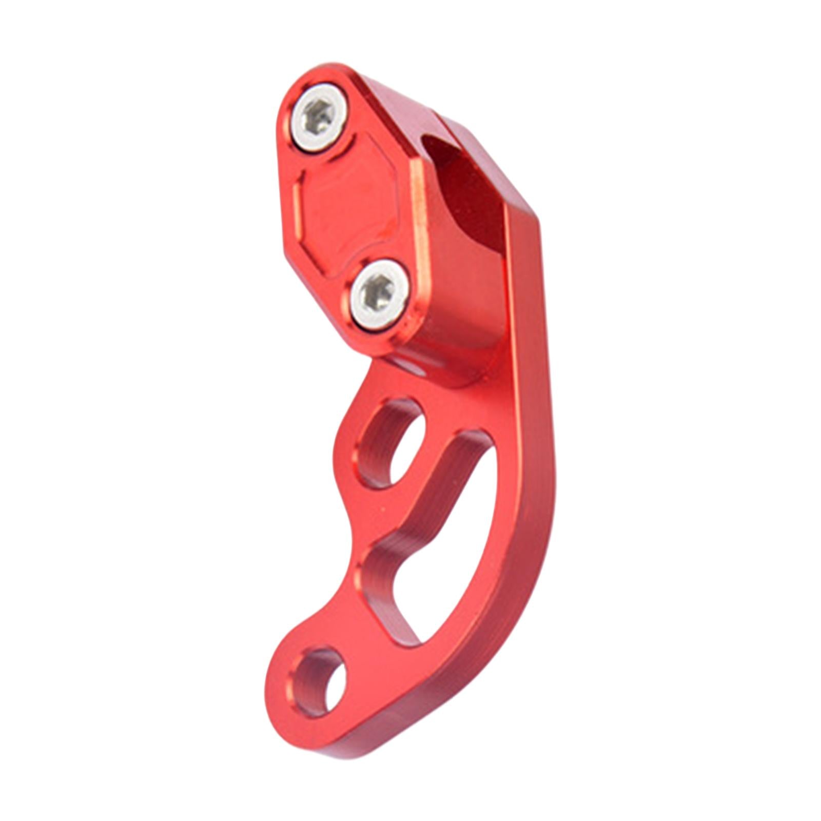 Motorcycle Oil Pipes Brake Clamp Universal CNC Aluminum for Bikes ATV Red