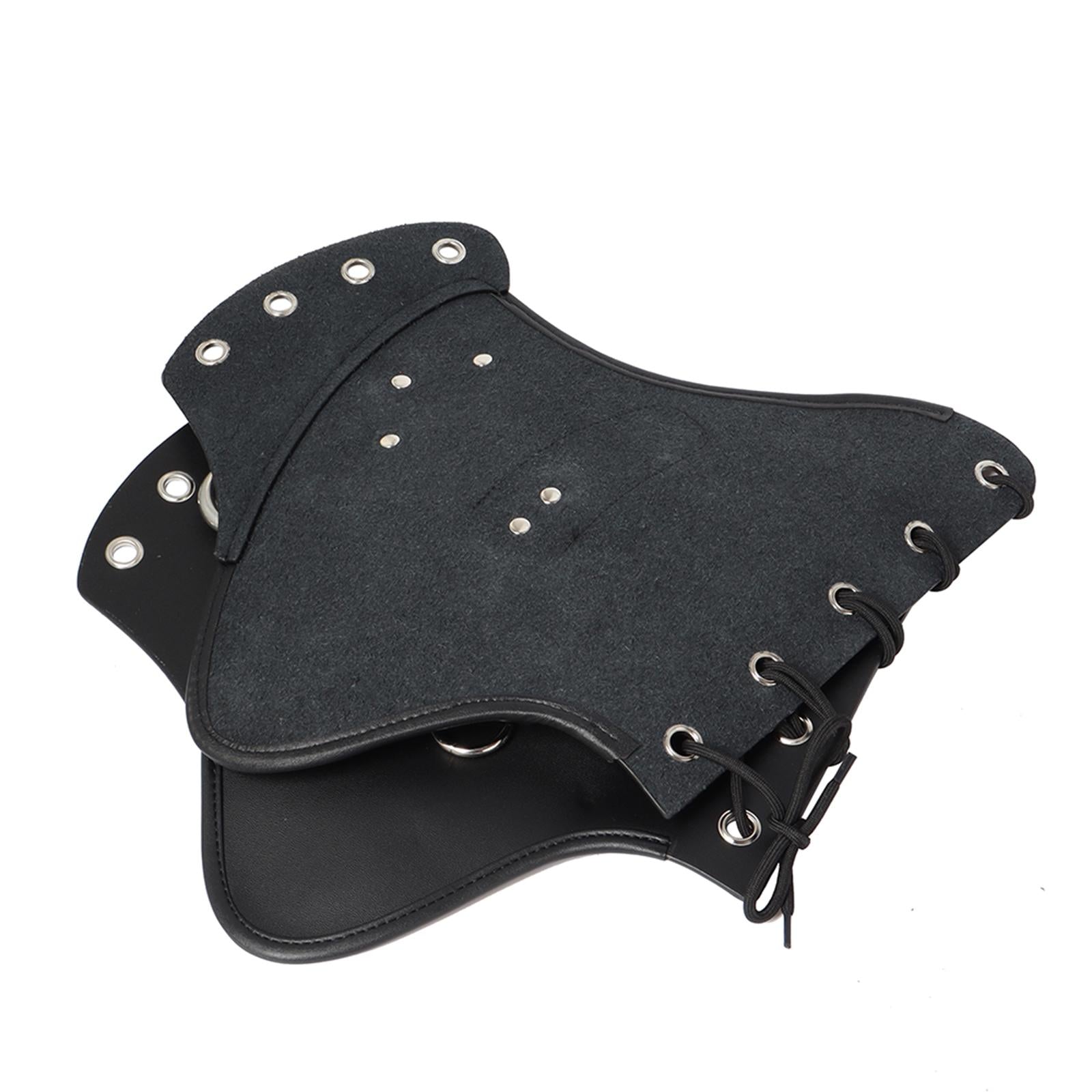 Universal Motorcycle Heat Saddle Shield Deflectors Engine for Kawasaki Black