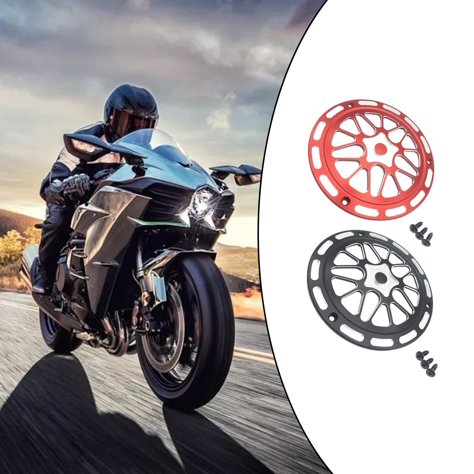 Motorcycle Engine Guard Fan Cover for Vespa PRIMAVERA150 2013-2021 Black