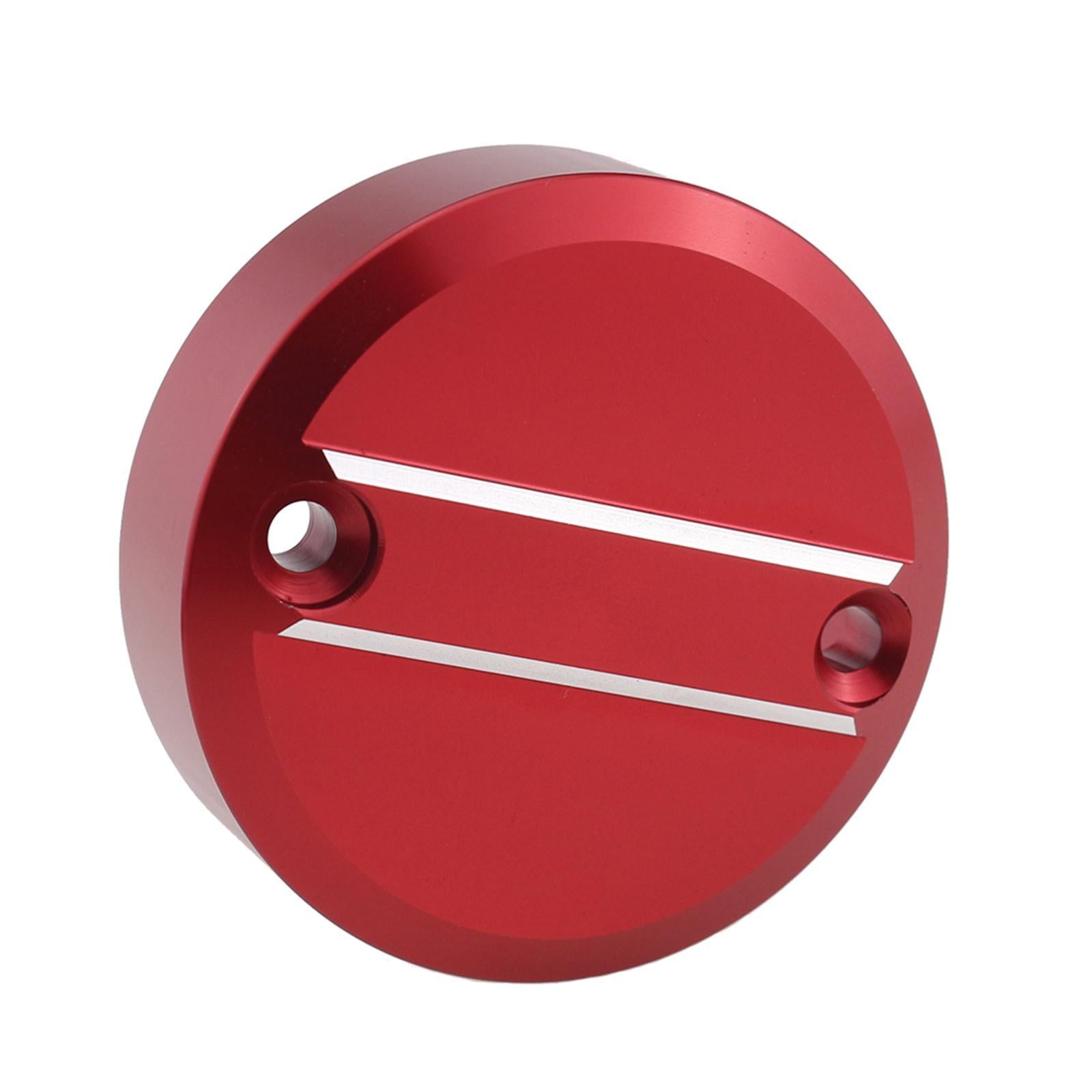 Motorbike Front Brake Reservoir Fluid Cover Caps for Panigale V2 Red