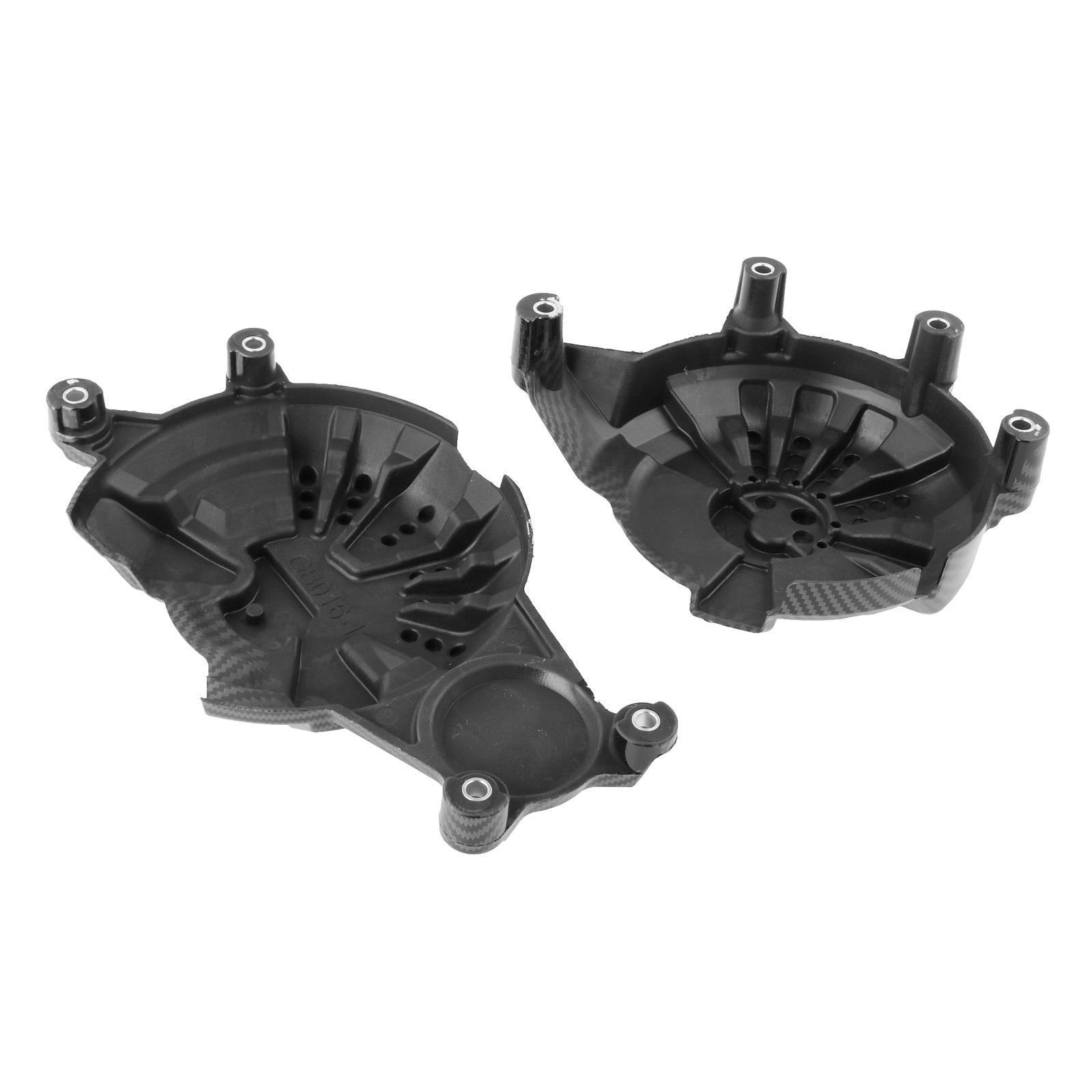 Racing Engine Case Cover Kit Motorcycles Fits for Yamaha MT07 FZ07 2014-2021 Carbon Fiber Pattern