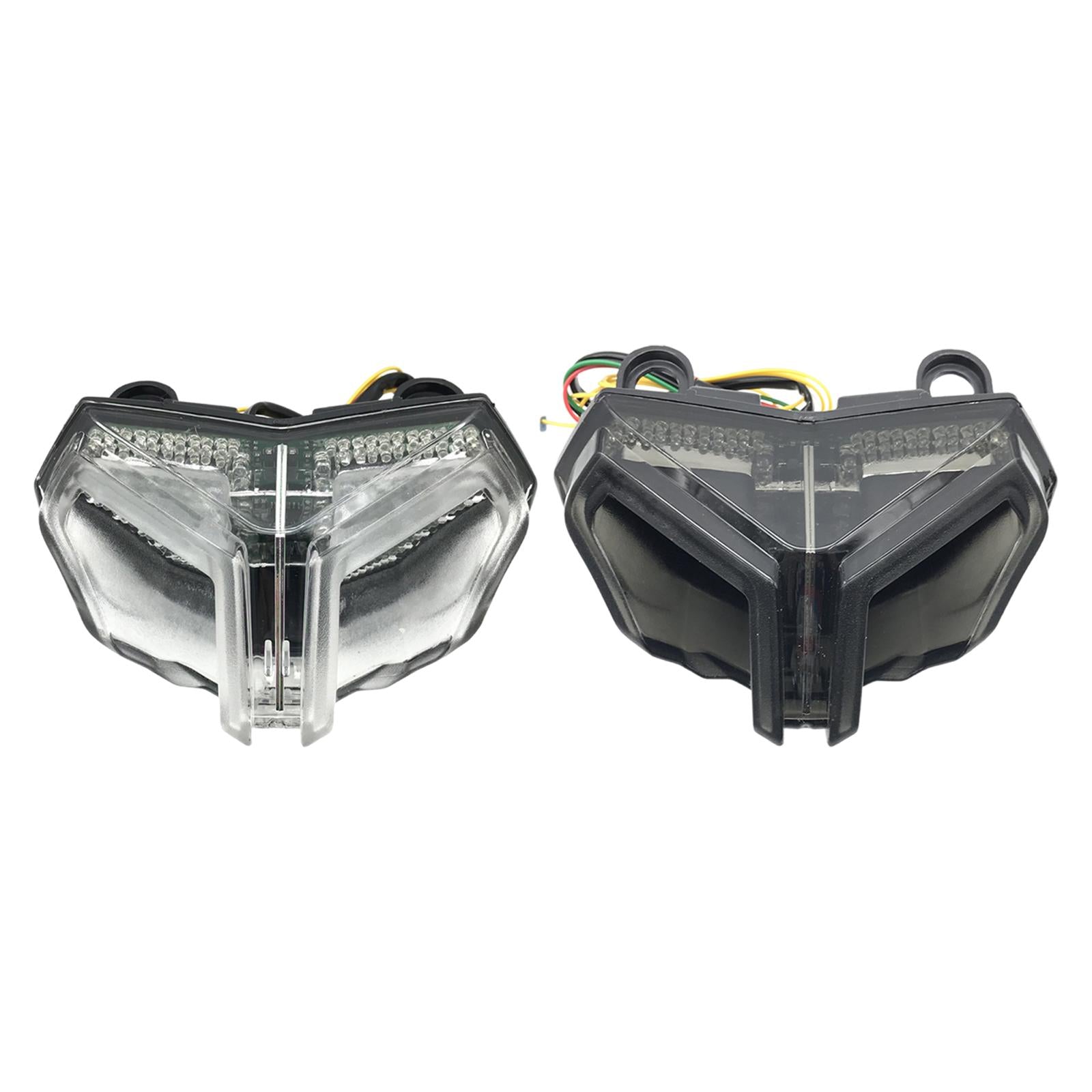 Motorcycle LED Taillight Smoked Fit for Ducati 1098 R/S 2007-2013 Black
