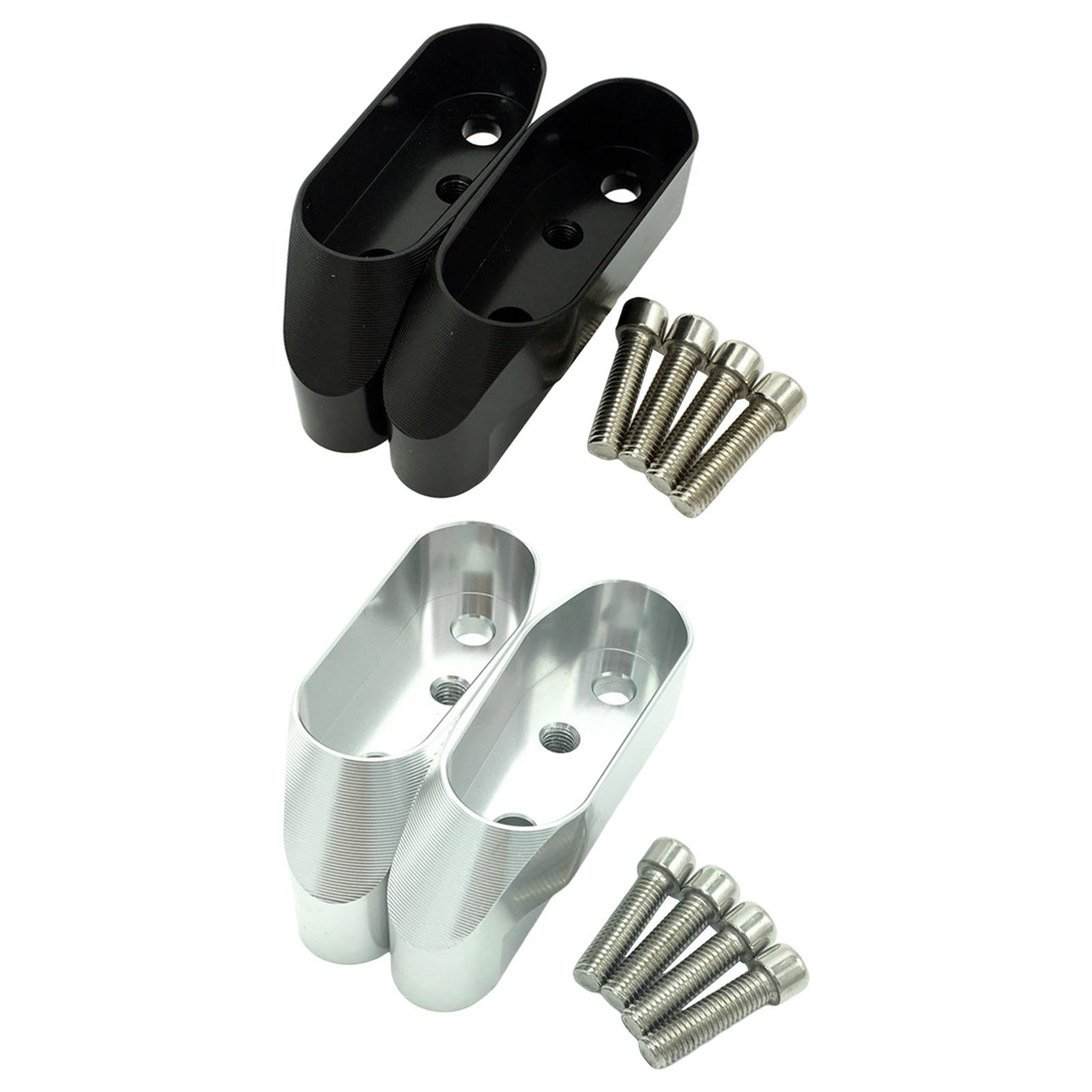 Motorcycle Handlebar RISERS Handle Bars Fit for BMW R1200RS 2014 2015 2016 Black