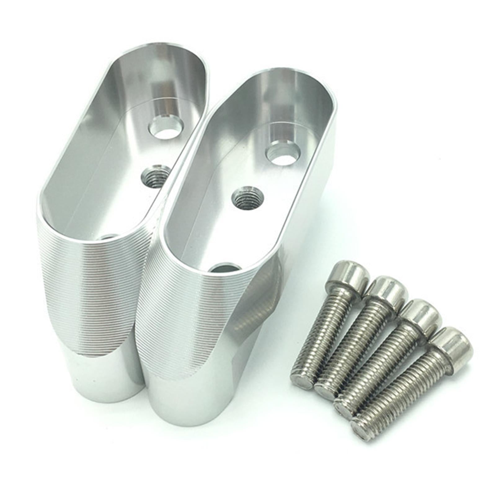 Motorcycle Handlebar RISERS Handle Bars Fit for BMW R1200RS 2014 2015 2016 Silver