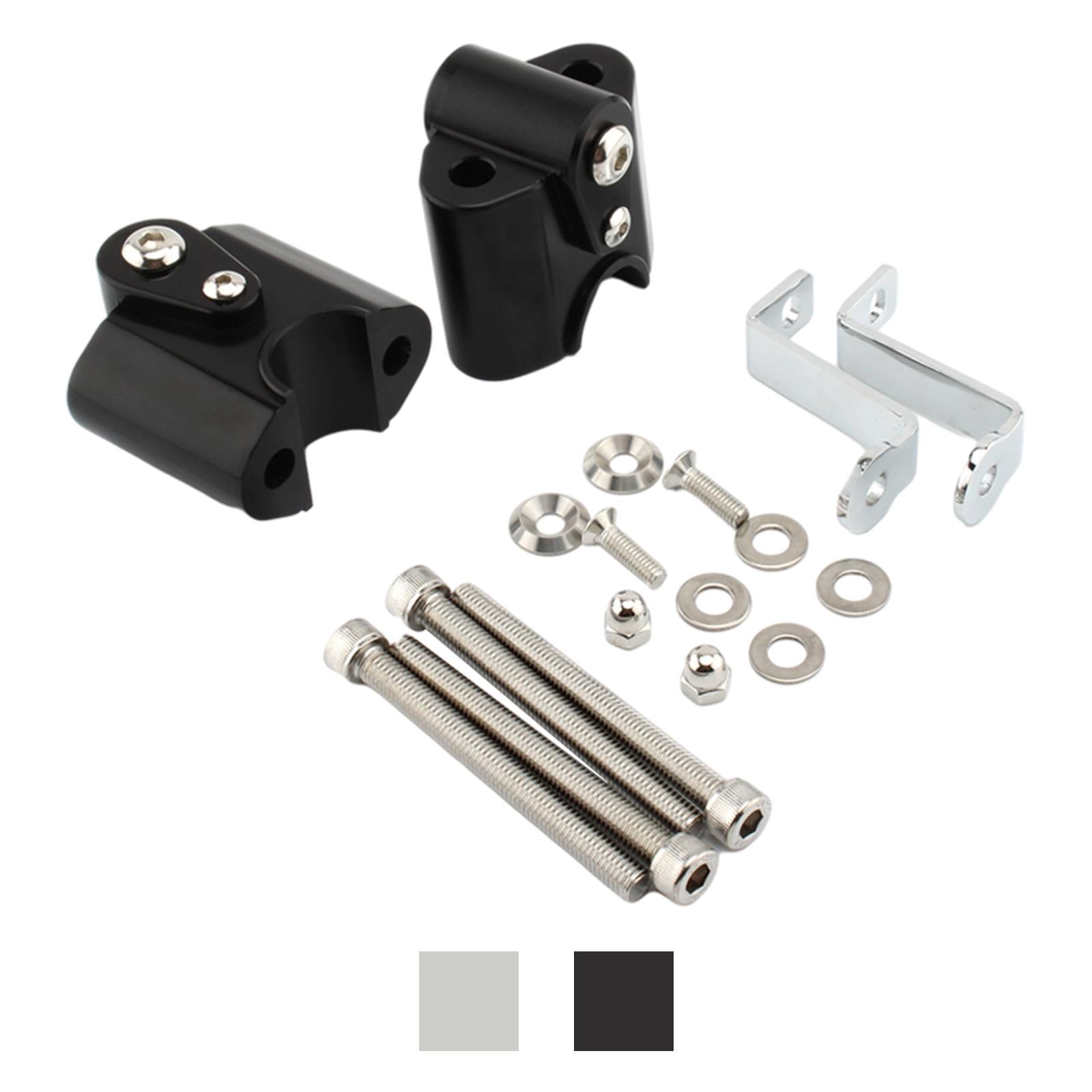 Motorcycle Handlebar Riser Height up for BMW R 18 R18 Classic Ride black