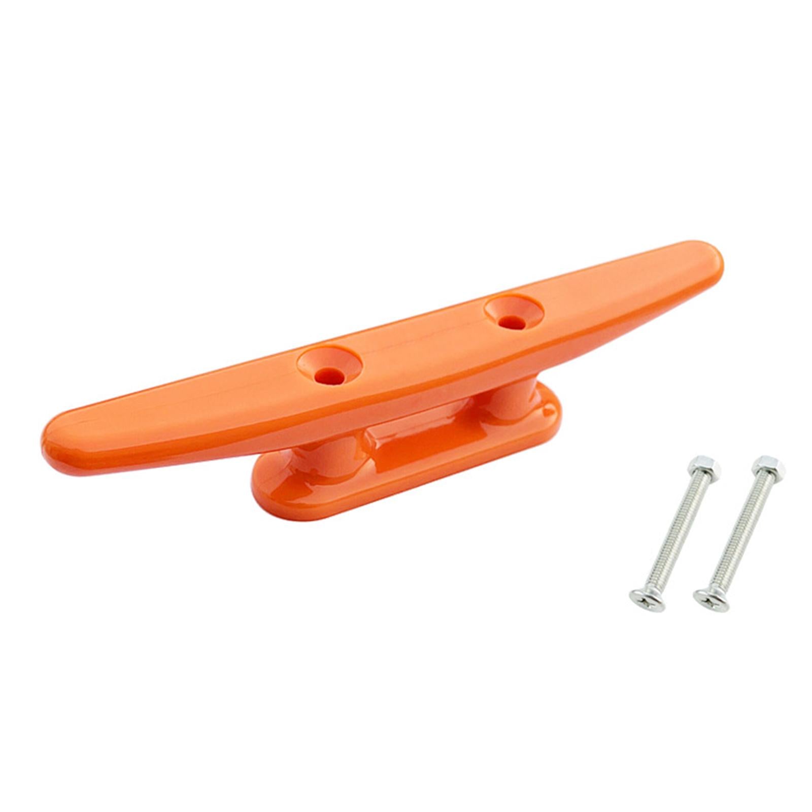 2xKayak Boats Cleat Low Flat Cleat W/ 2Screws Nylon Canoe Yachts 128mm