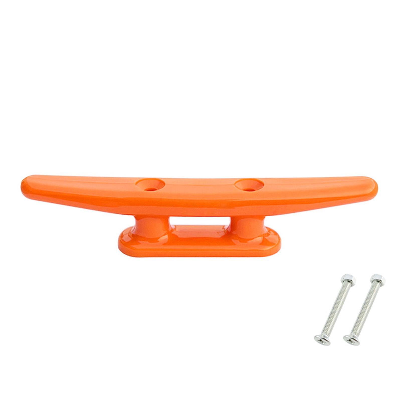 2xKayak Boats Cleat Low Flat Cleat W/ 2Screws Nylon Canoe Yachts 128mm