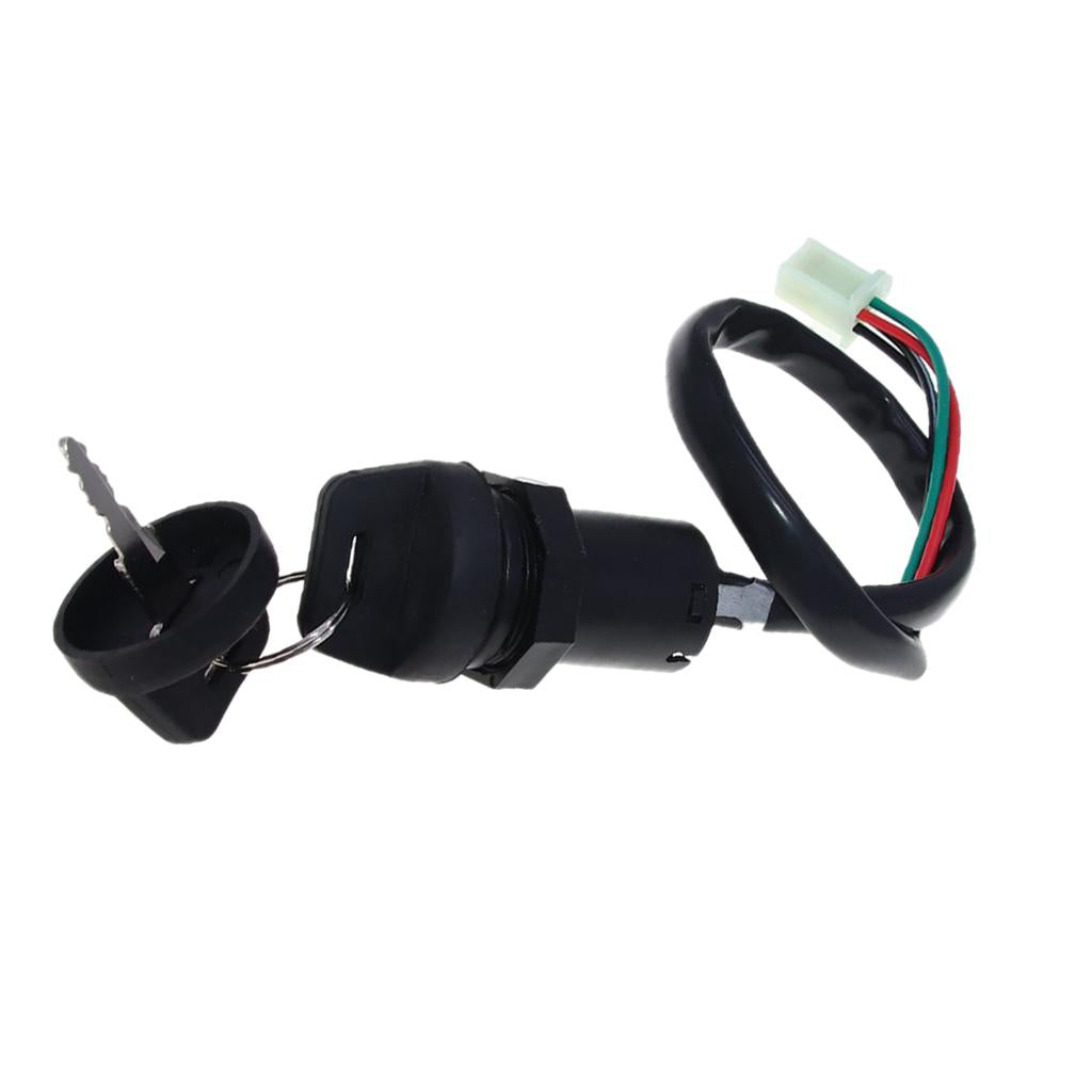 4x4 Wire Ignition Switch Key Set 50cc 70cc 90cc Fit for Electric Scooter Bike