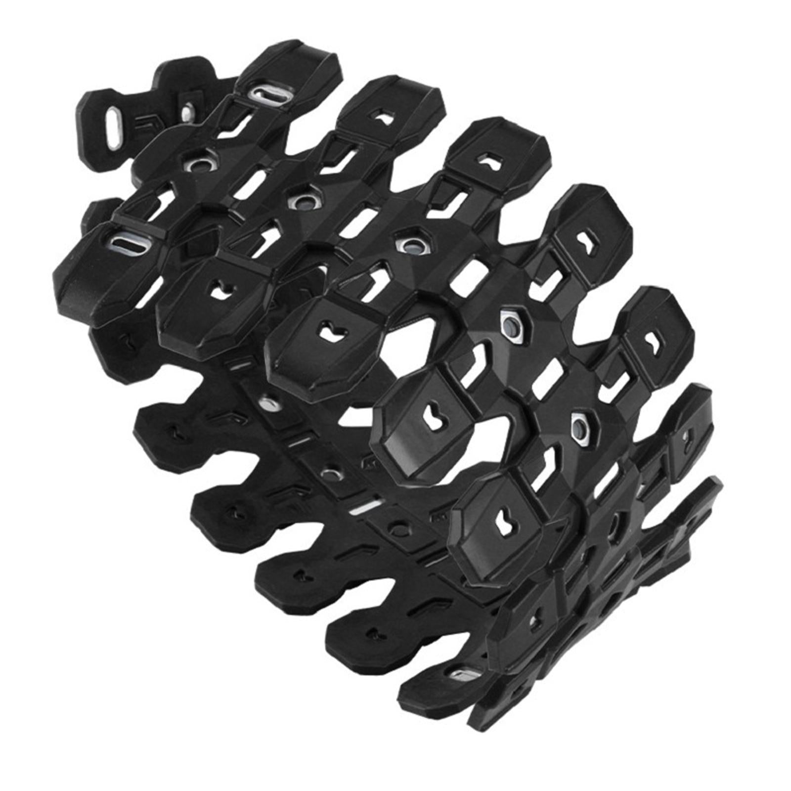 30cm Motorbike Exhaust Muffler Pipe Guard for Road Motorbike Black