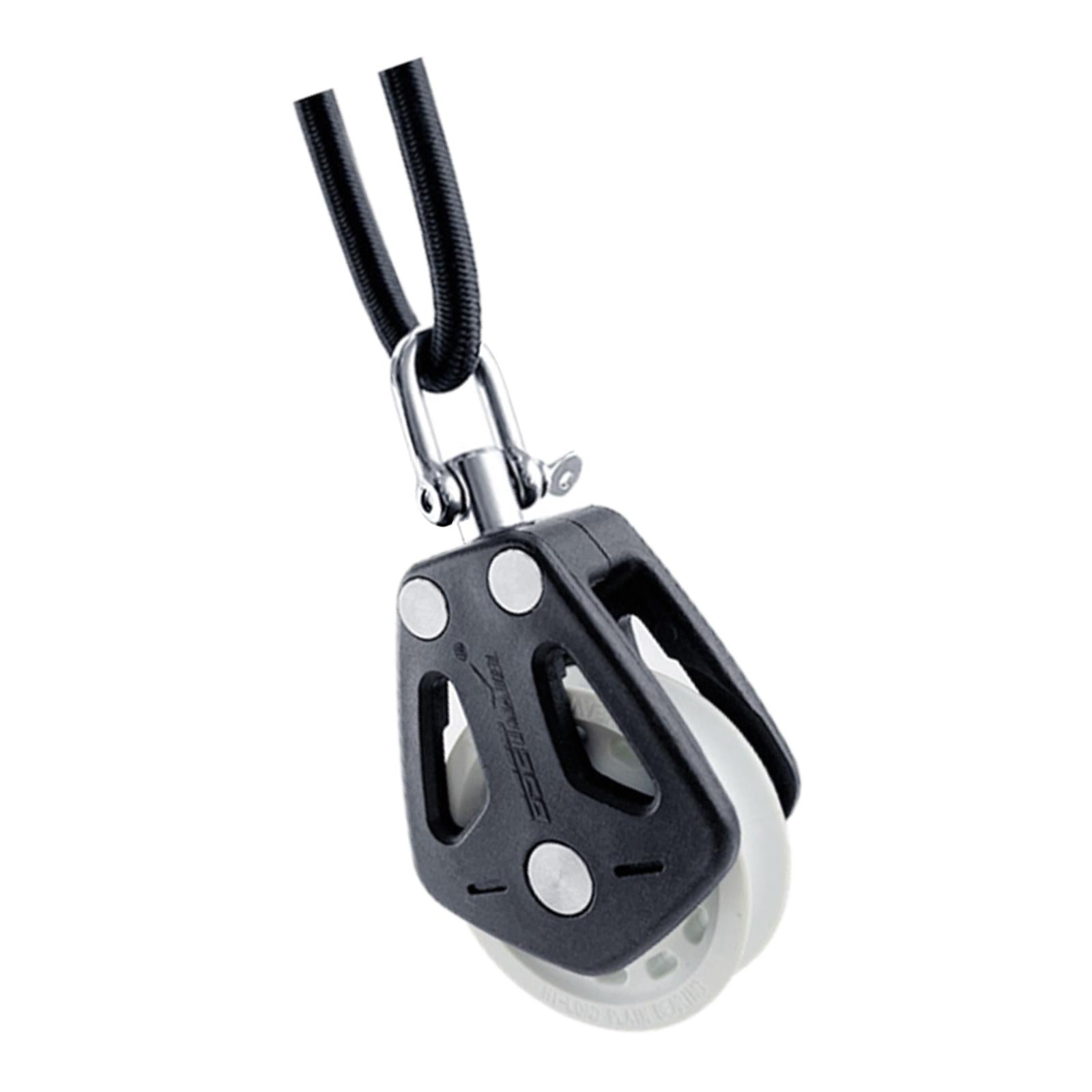 Boat Kayak Ball Bearing Pulley Block Corrosion-Resistant Sturdy B