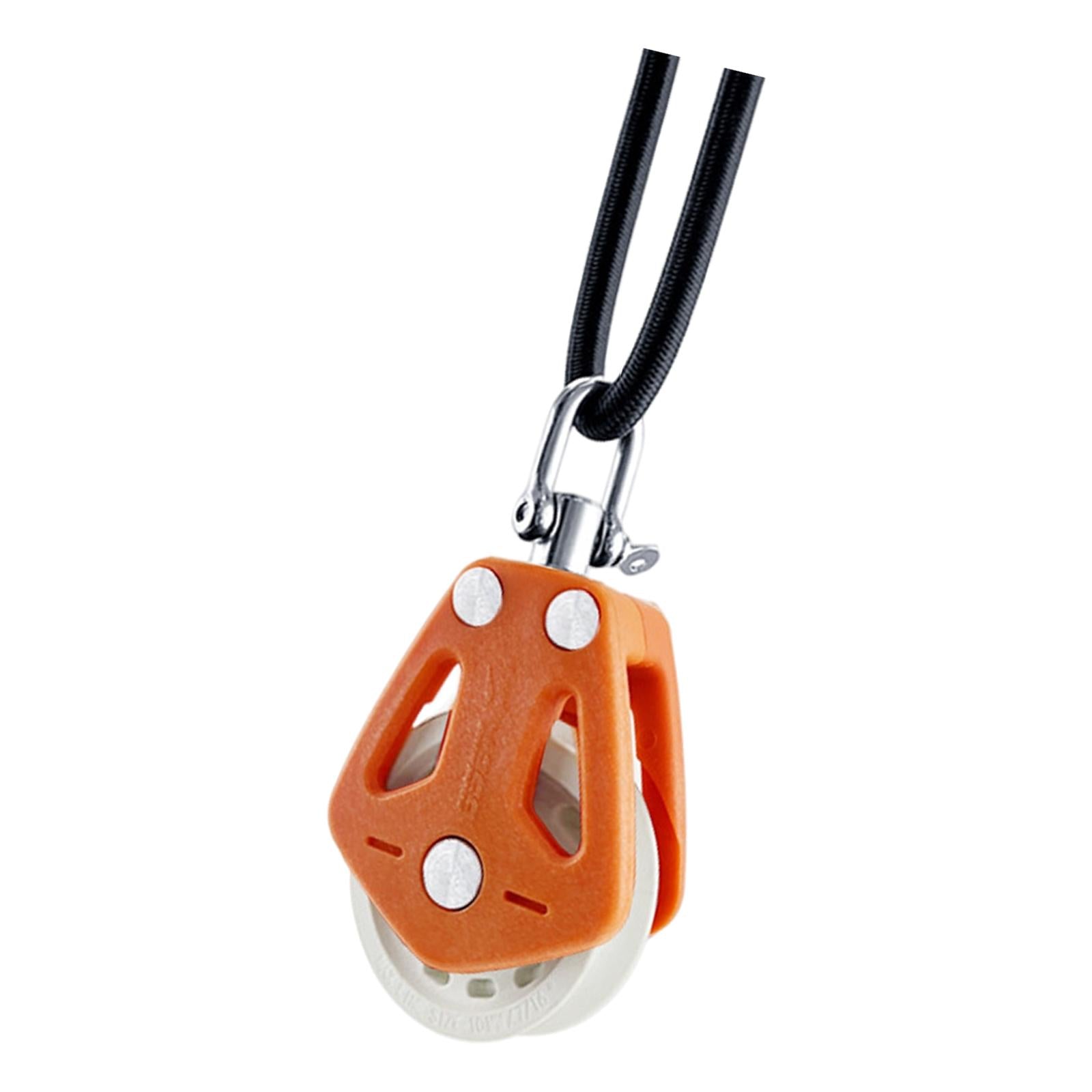 Boat Kayak Ball Bearing Pulley Block Corrosion-Resistant Sturdy D