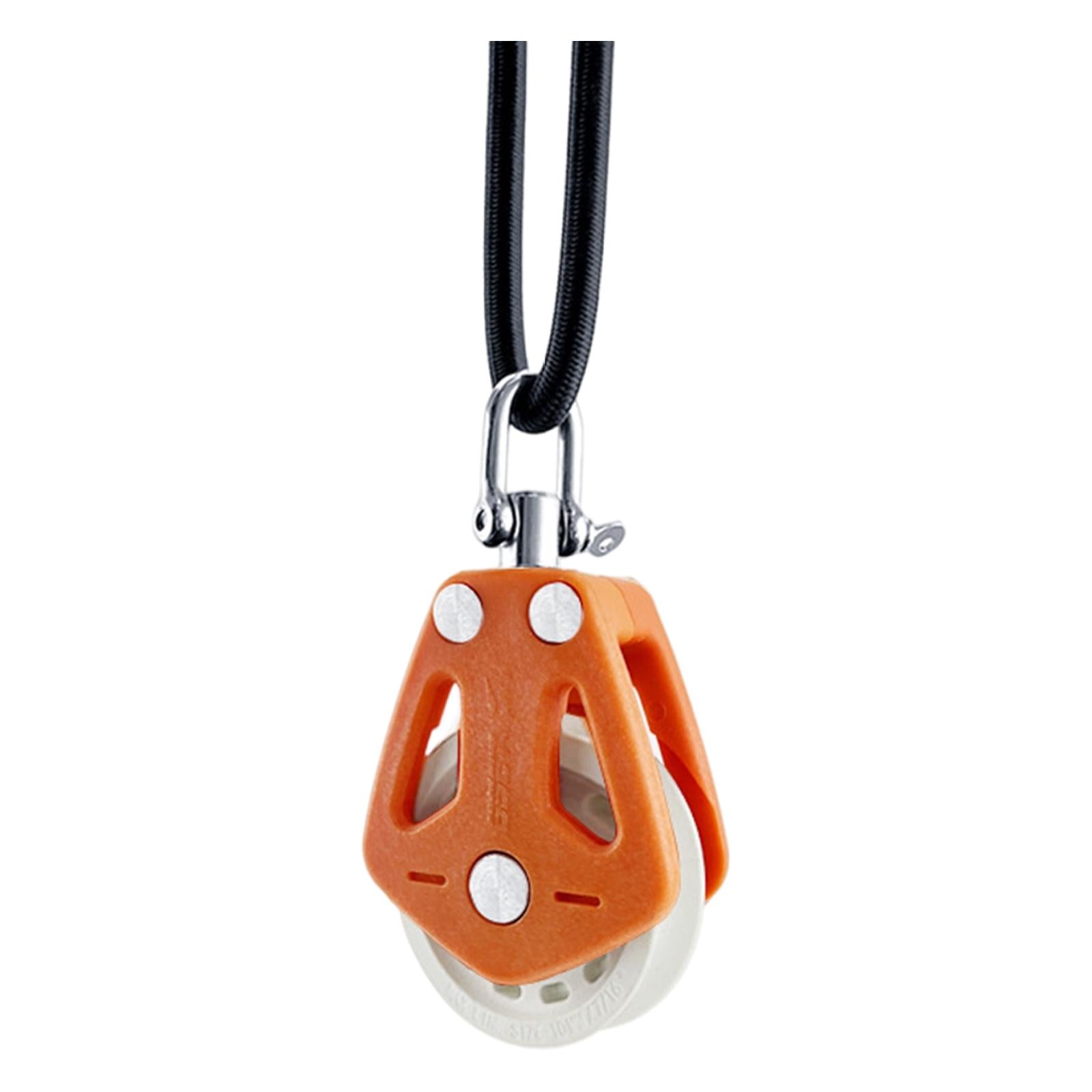 Boat Kayak Ball Bearing Pulley Block Corrosion-Resistant Sturdy D