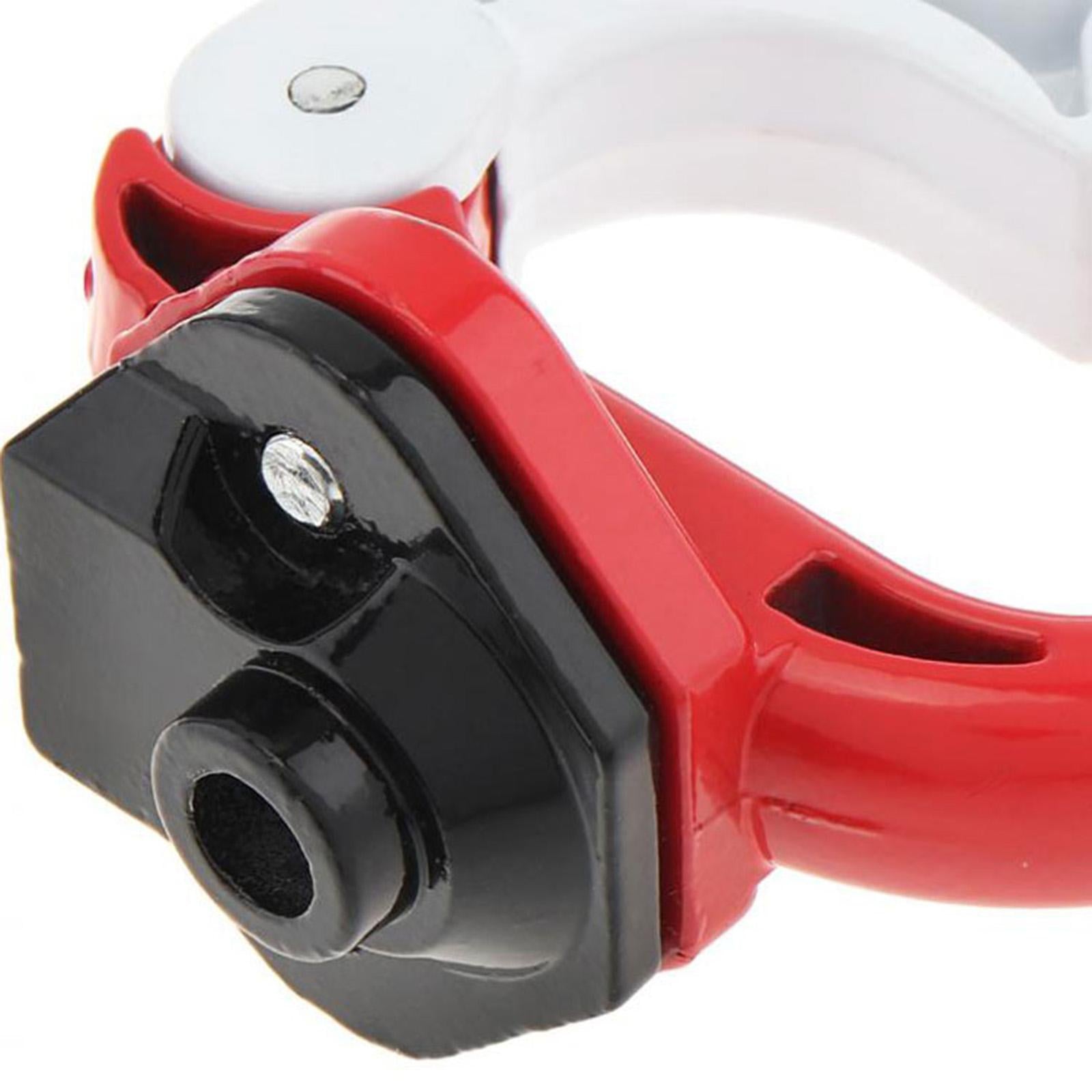 2xHelmet Hook Helmets Accessories Aluminum Alloy Parts Fit for Bag Bottle Red White