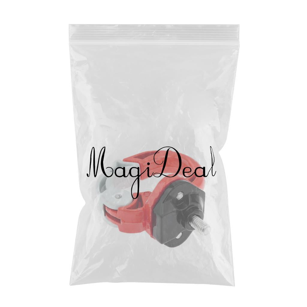 4xHelmet Hook Helmets Accessories Aluminum Alloy Parts Fit for Bag Bottle Red White