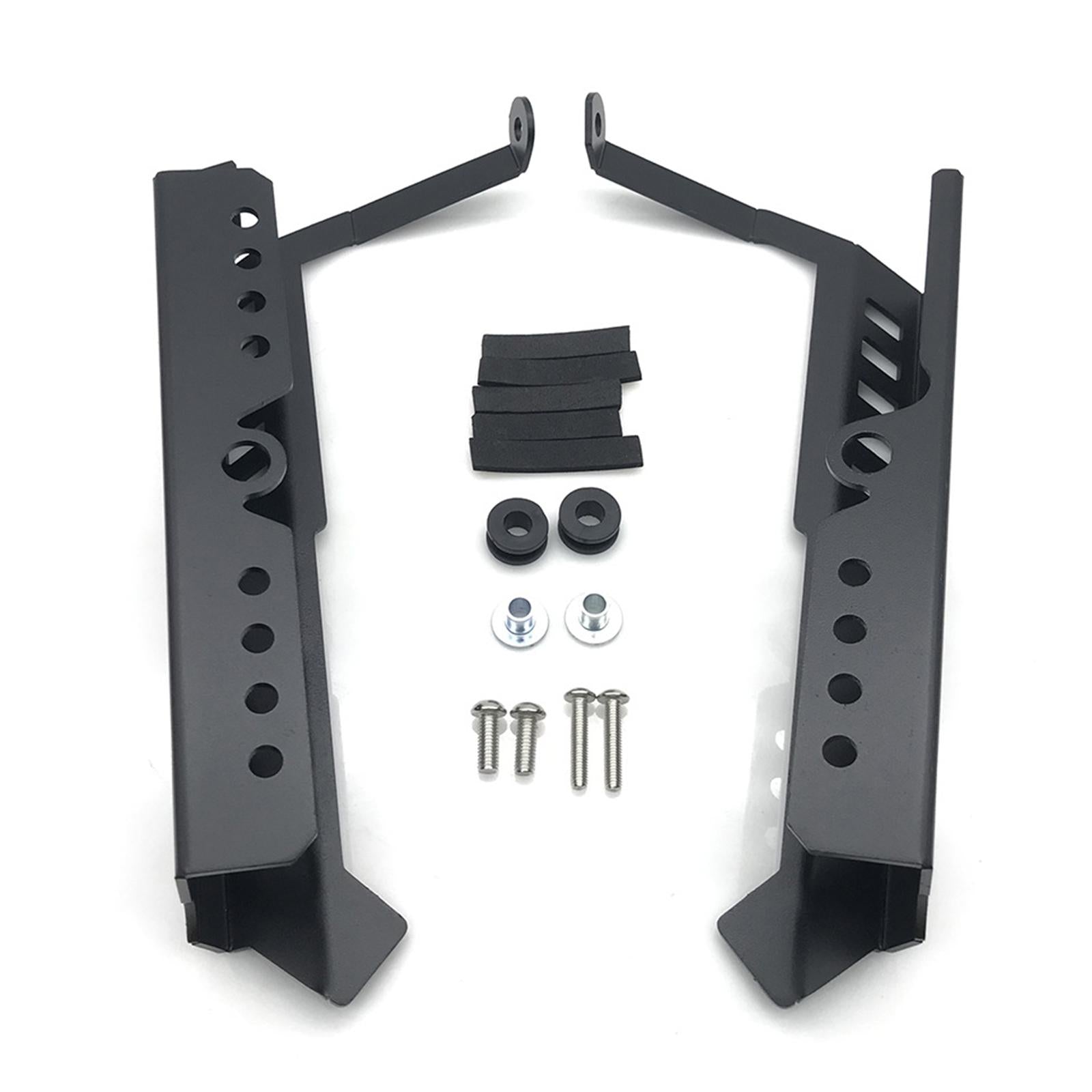 Motorcycle Radiator Side Guards Replaces Durable Fit for Yamaha MT09 Black