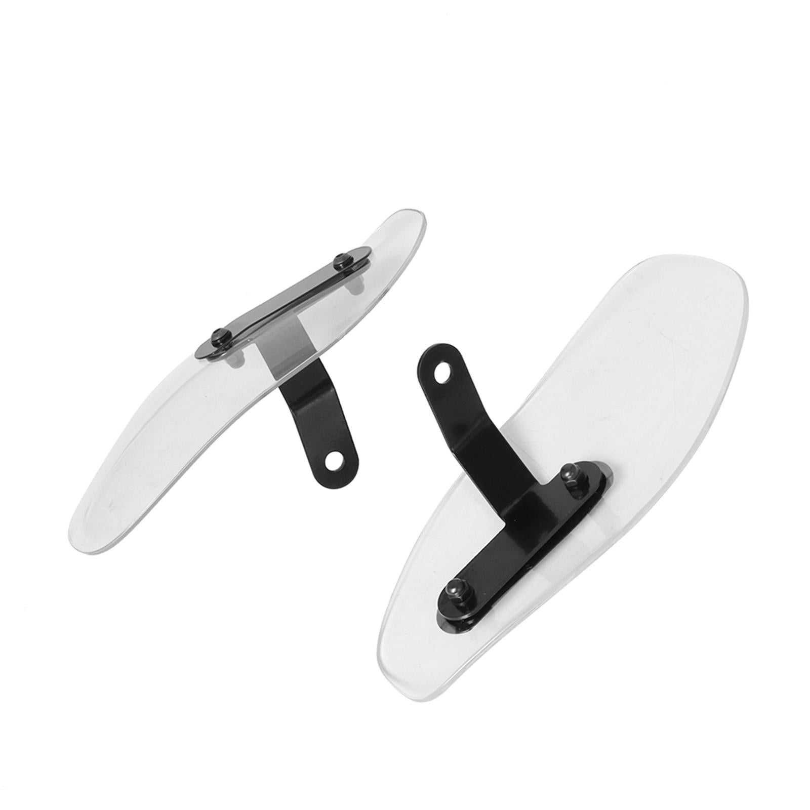 2Pcs Motorbike Hand Frames Handlebars Plastic for Honda 883 White