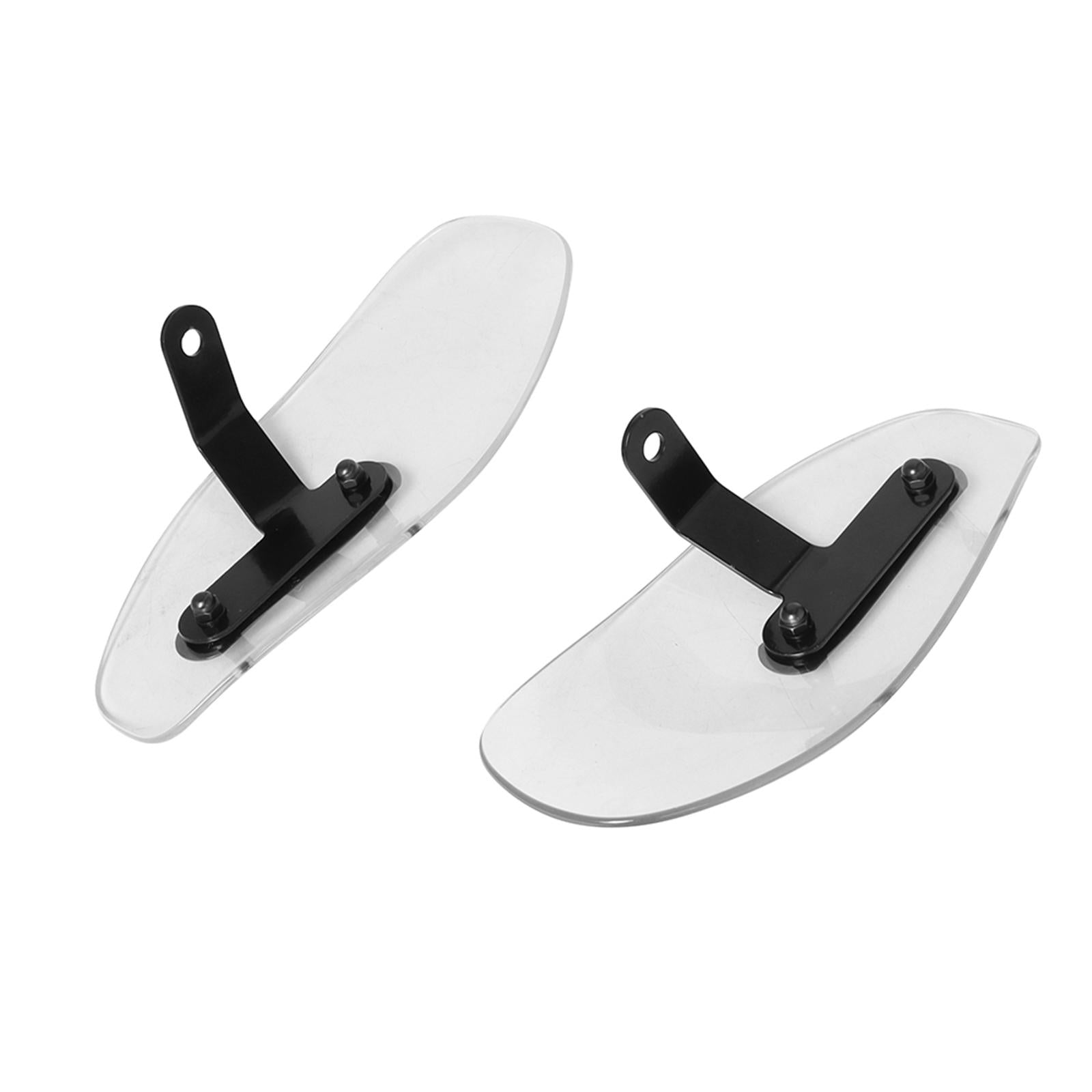 2Pcs Motorbike Hand Frames Handlebars Plastic for Honda 883 White