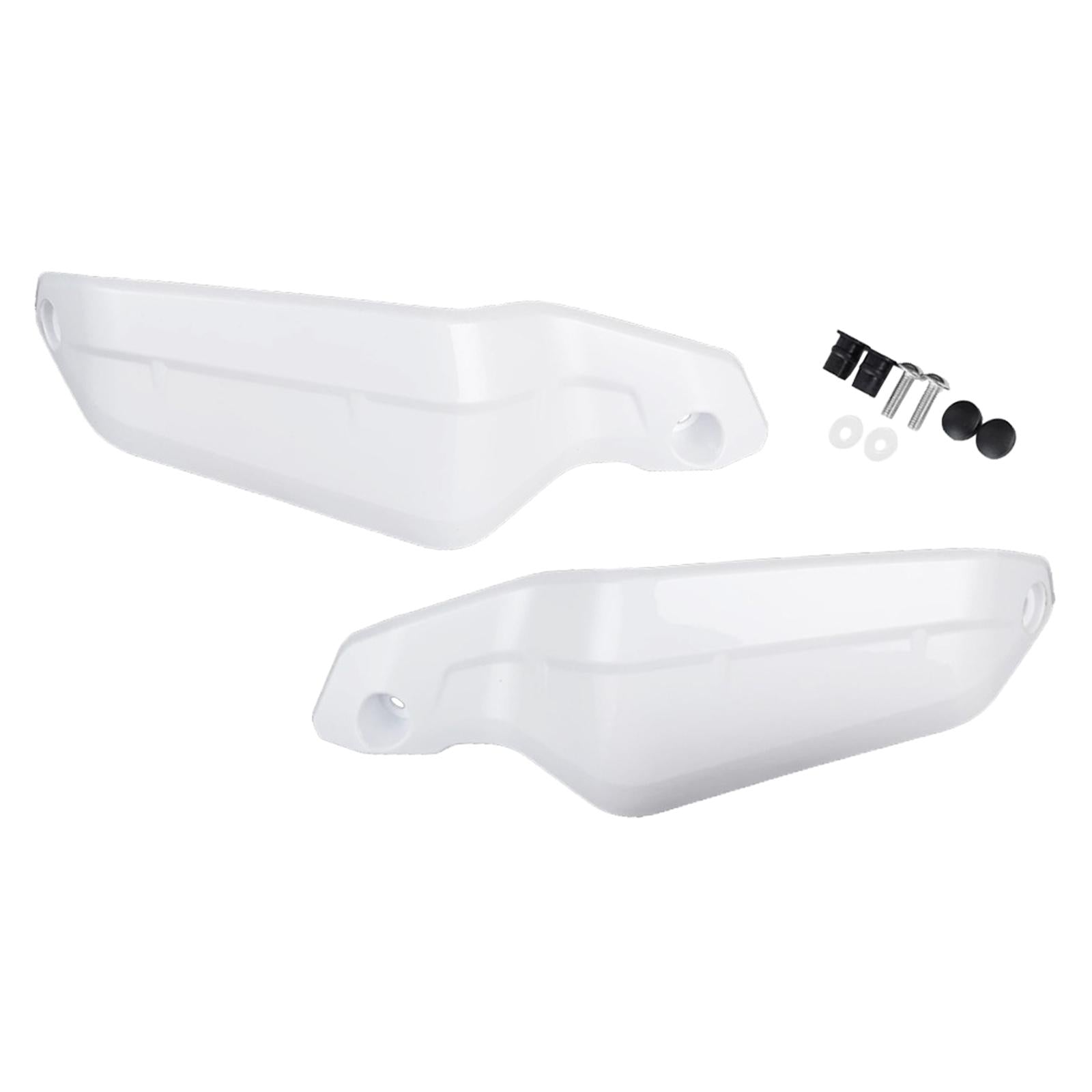 2 Pieces Motorcycle Hand Guard Fits for Honda Crf1100L Adv. Sports 20-21 White