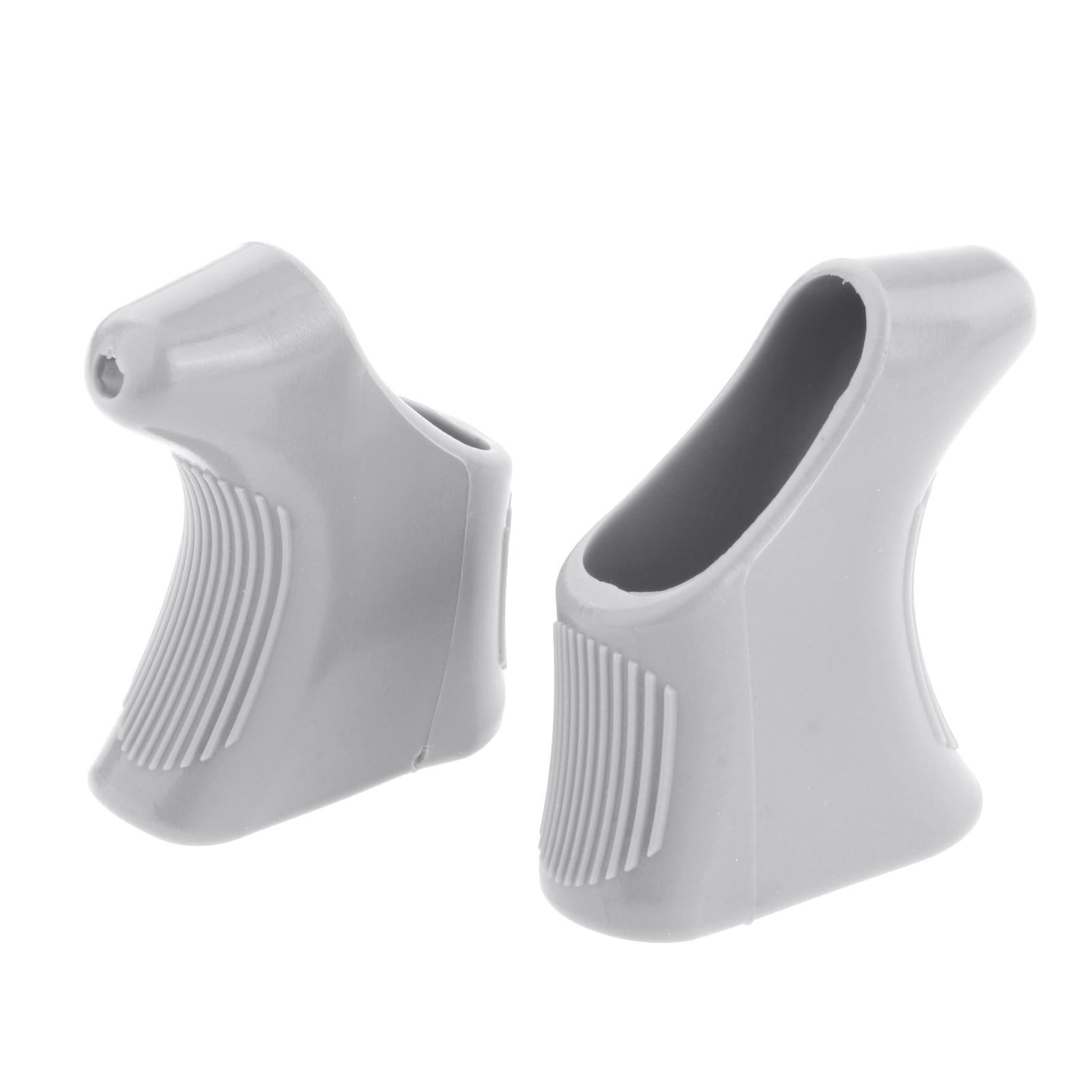 2x Brake Lever Hoods Accessories Cycling for Campagnolo Shield Bike Silver