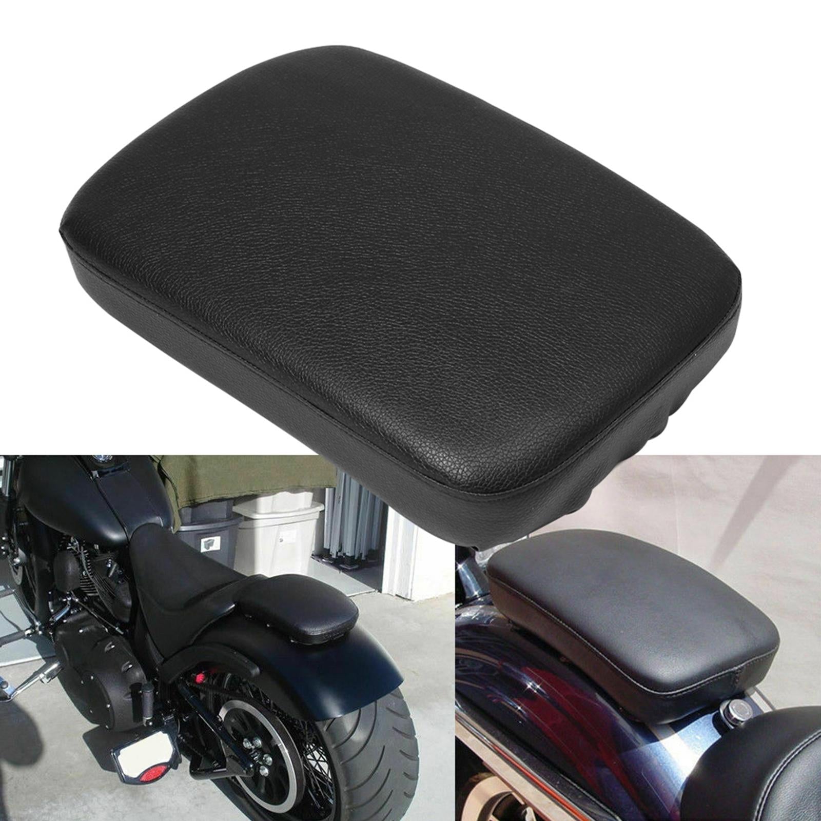 Motorcycle Rear Passenger Cushion Saddle for Harley Touring XL 883 1200 x48
