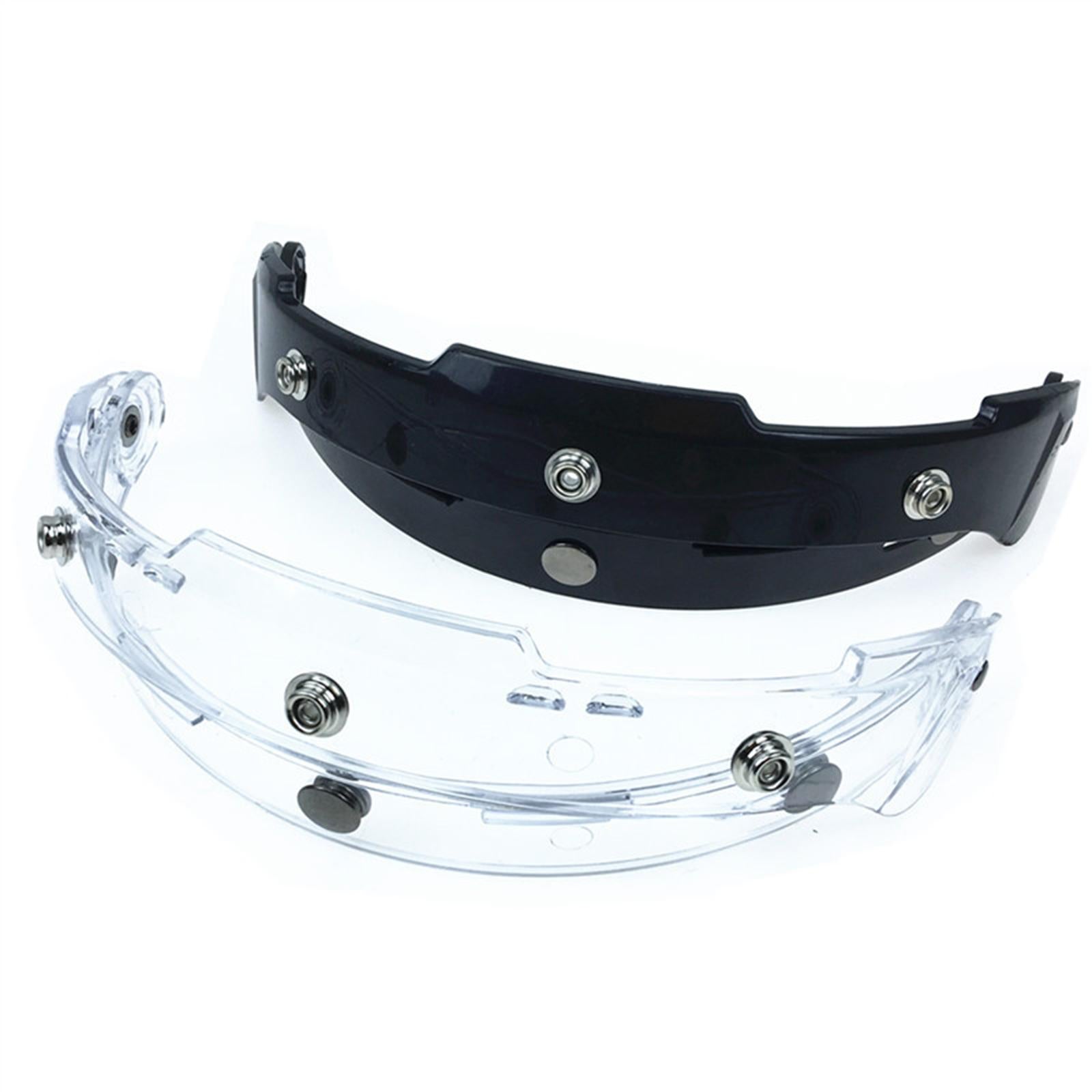 Motorcycle UV Adapter Flip up Base Half 3/4 Helmets Shield Attachment Black