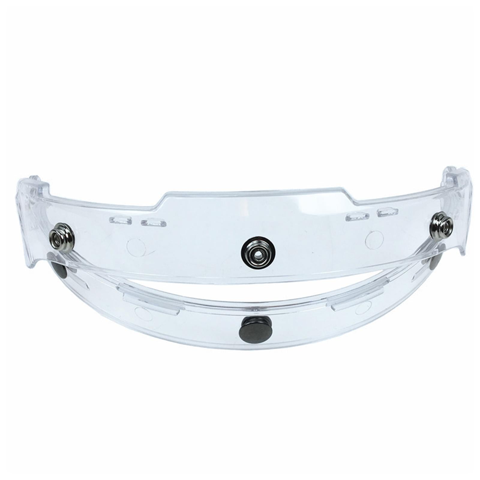 Motorcycle UV Adapter Flip up Base Half 3/4 Helmets Shield Attachment Clear