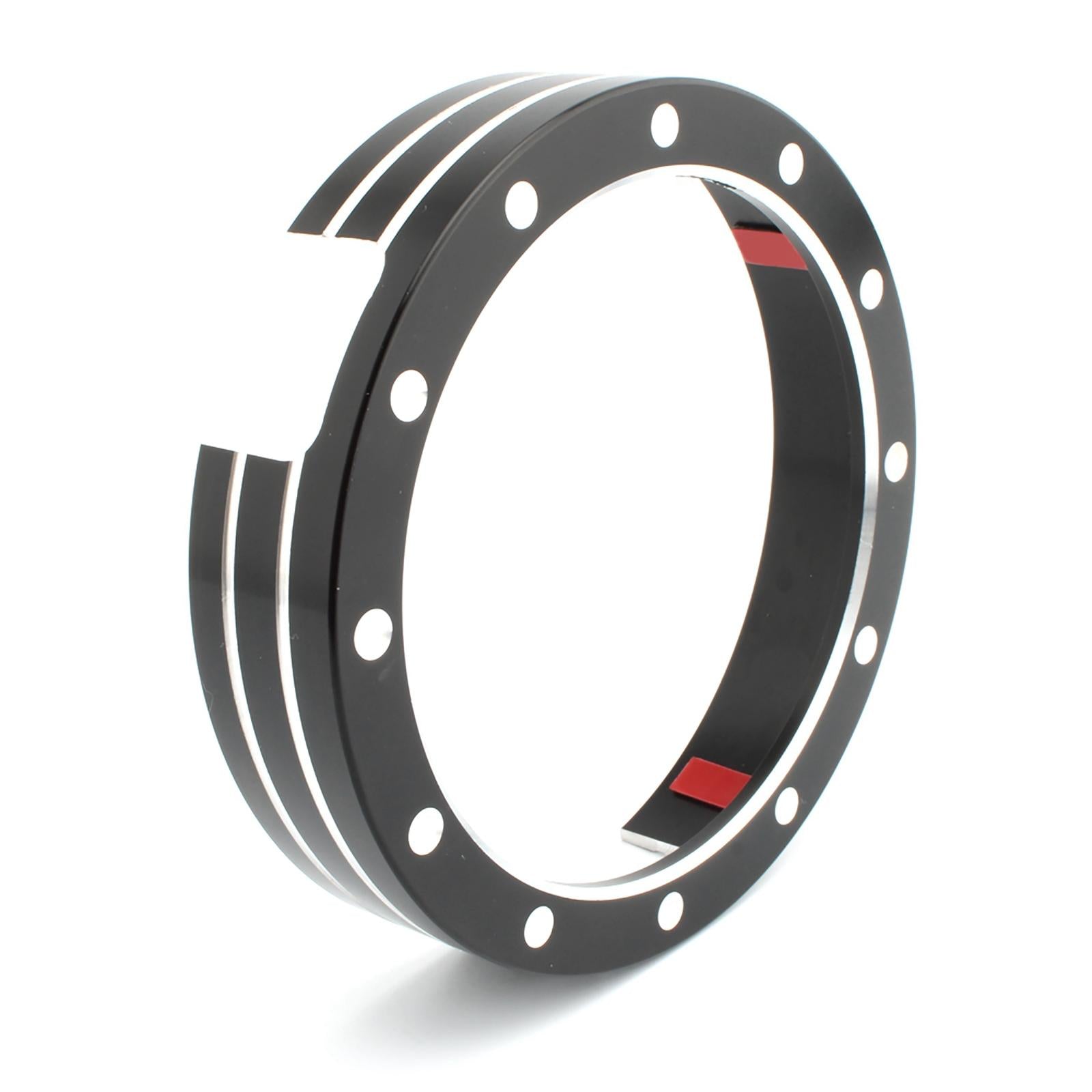 Motorcycle Speedometer Gauge Ring Aluminum Alloy Trim Cover Fit for Honda A