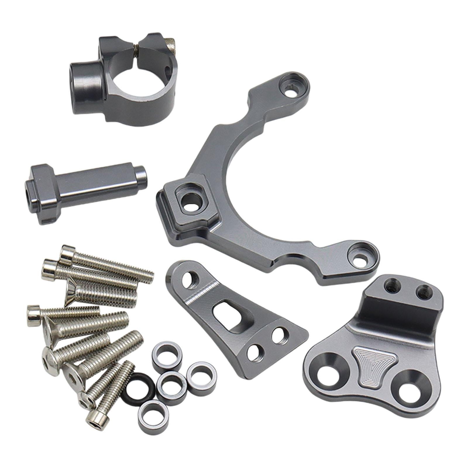 Steering Damper Motorbike Modification Parts Damper Holder for Z900 2017-19 Titanium Bracket