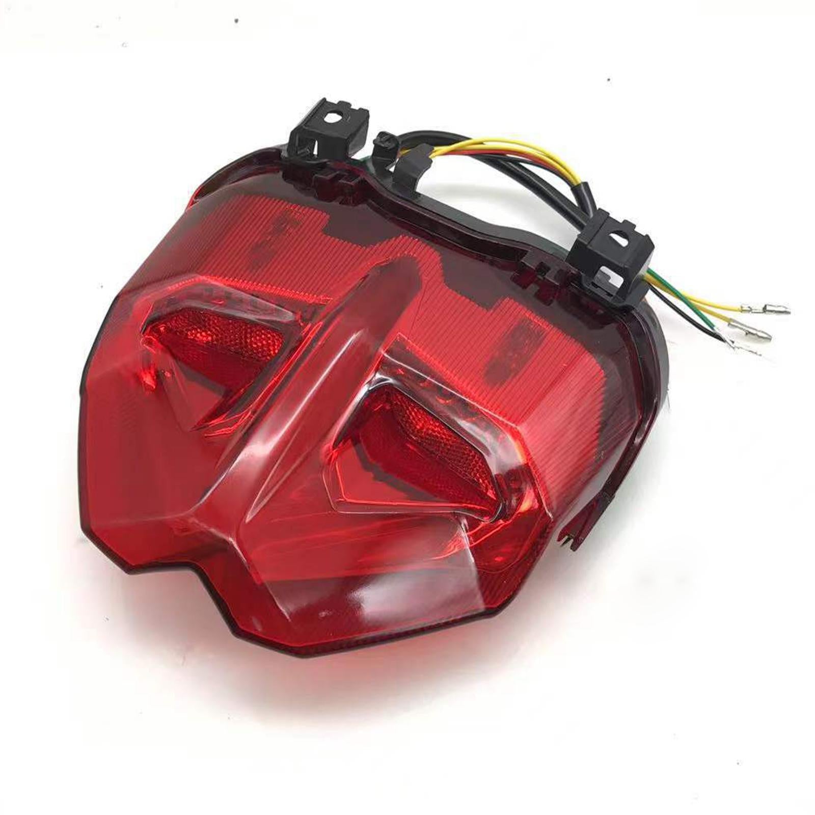 Motorcycle Rear Tail Light Integrated for Yamaha MT-09 FZ-09 2017-2019 Red