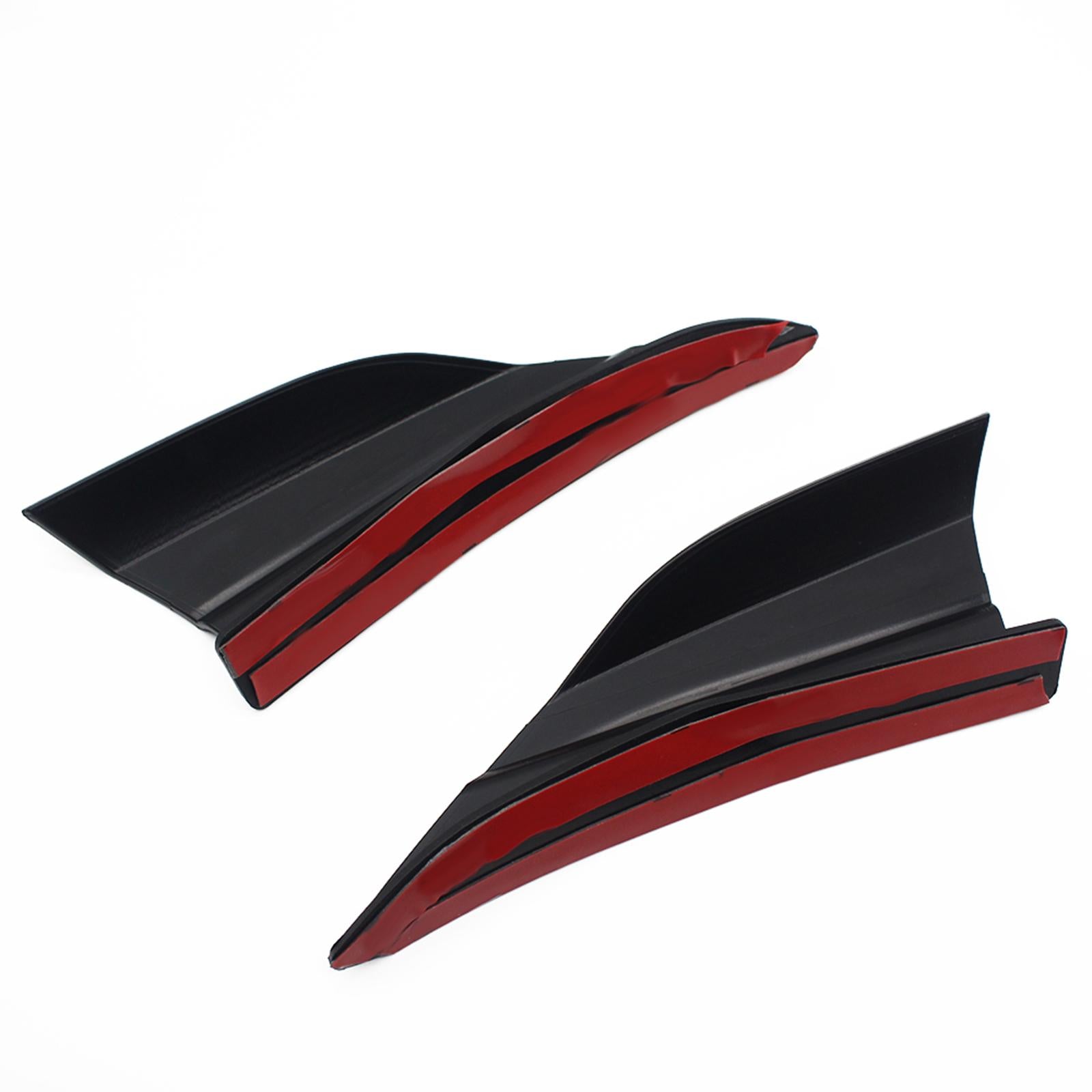 2x Motorcycle Aerodynamic Winglets for Nmax 155 2020 2021 black