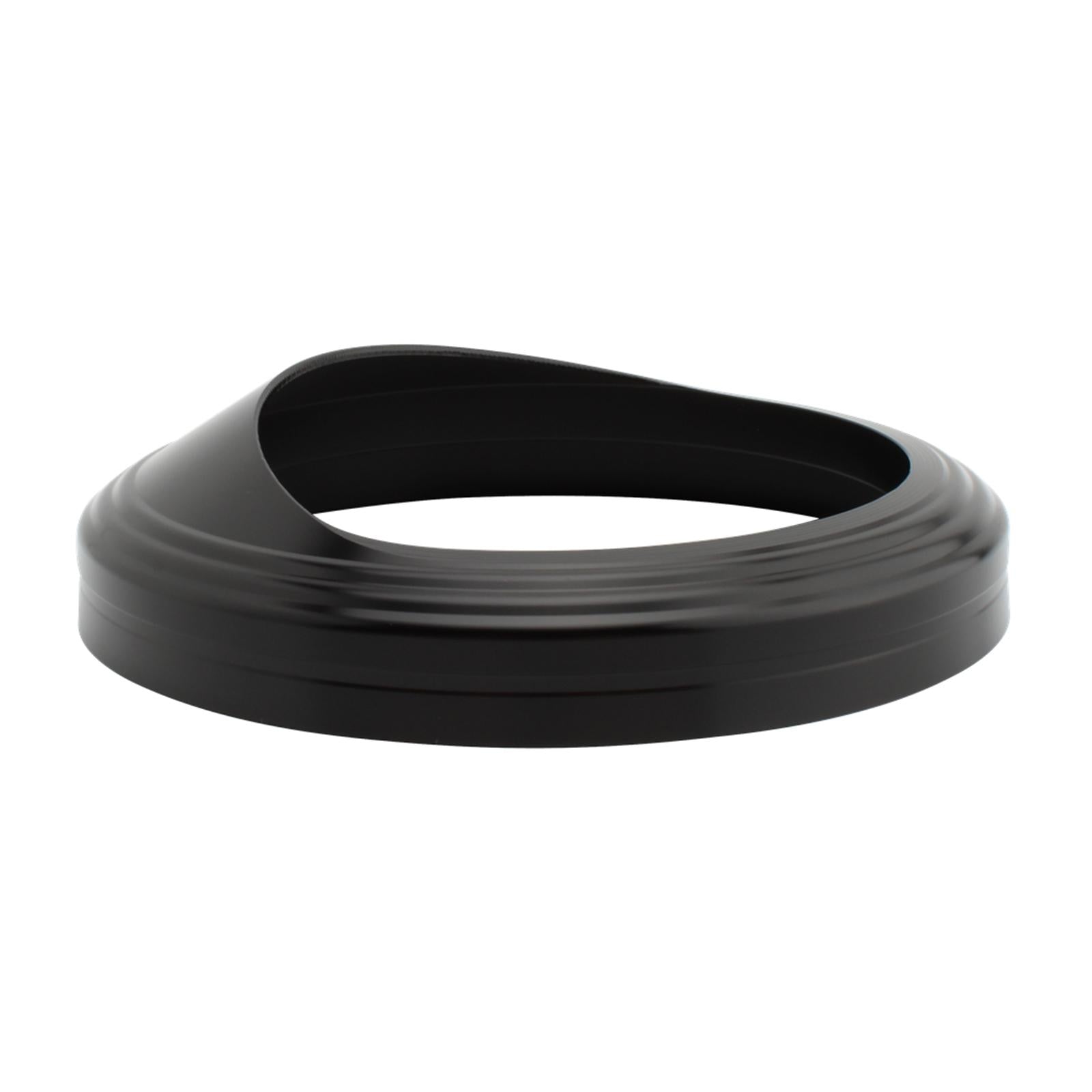 Speedometer Trim Rings 124mm 5" for Harley Electra Glide black 